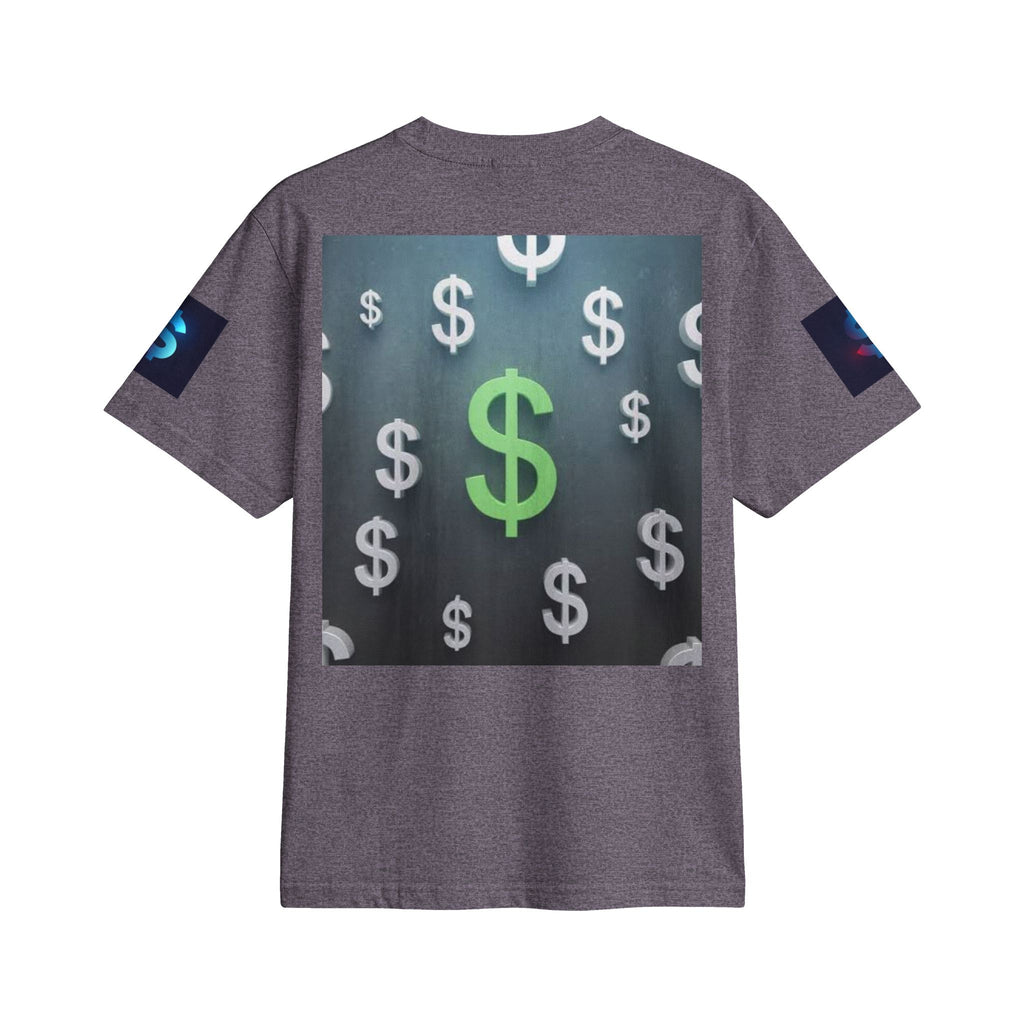 Money Symbol Graphic T-Shirt — Stock Market Candlestick Design
