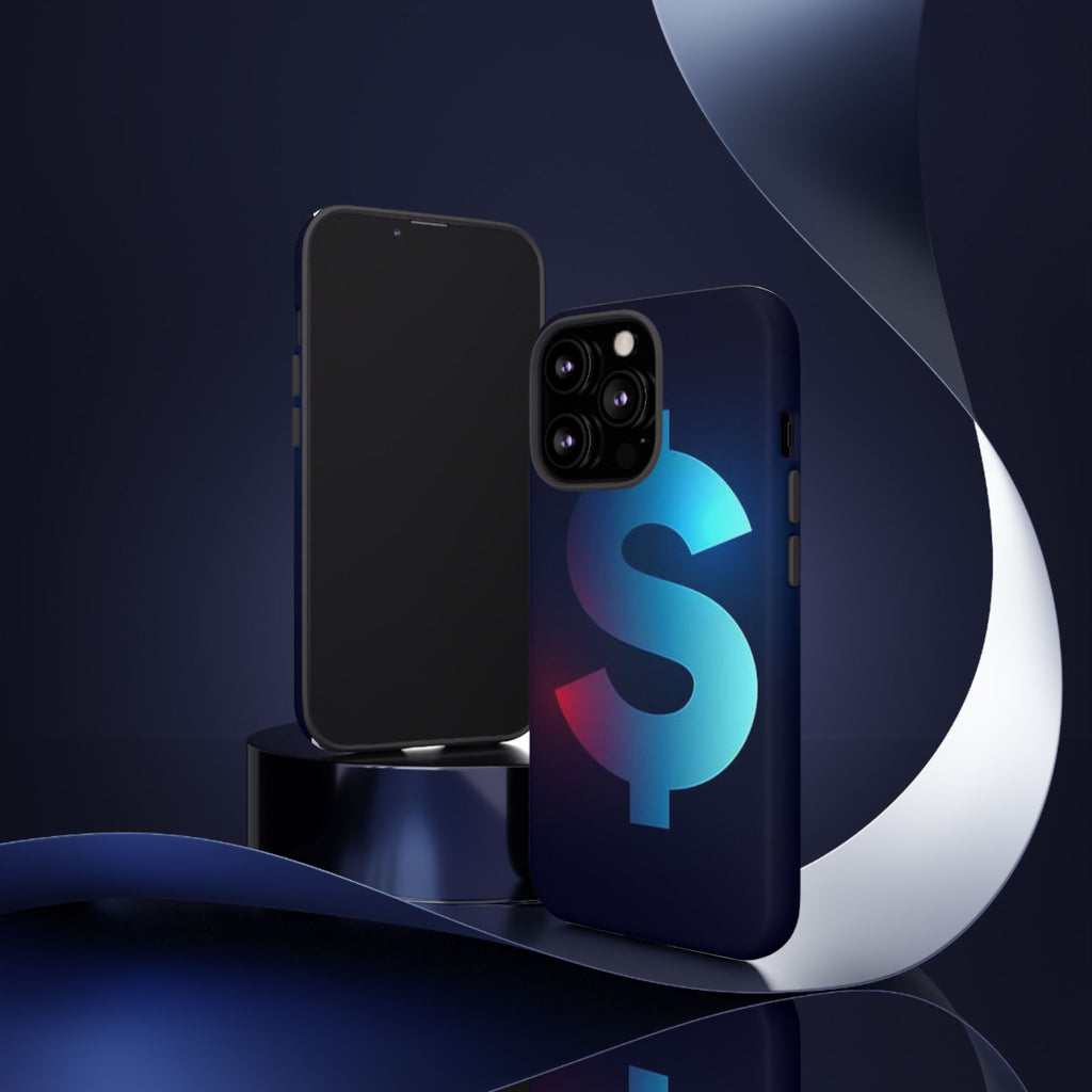 Dollar Sign Tough Phone Case — Protective Glossy Money Symbol iPhone Case