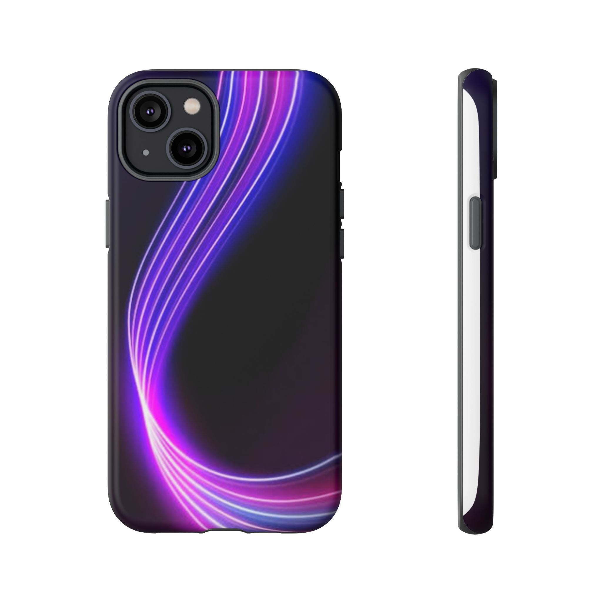 Neon Wave Tough Phone Case