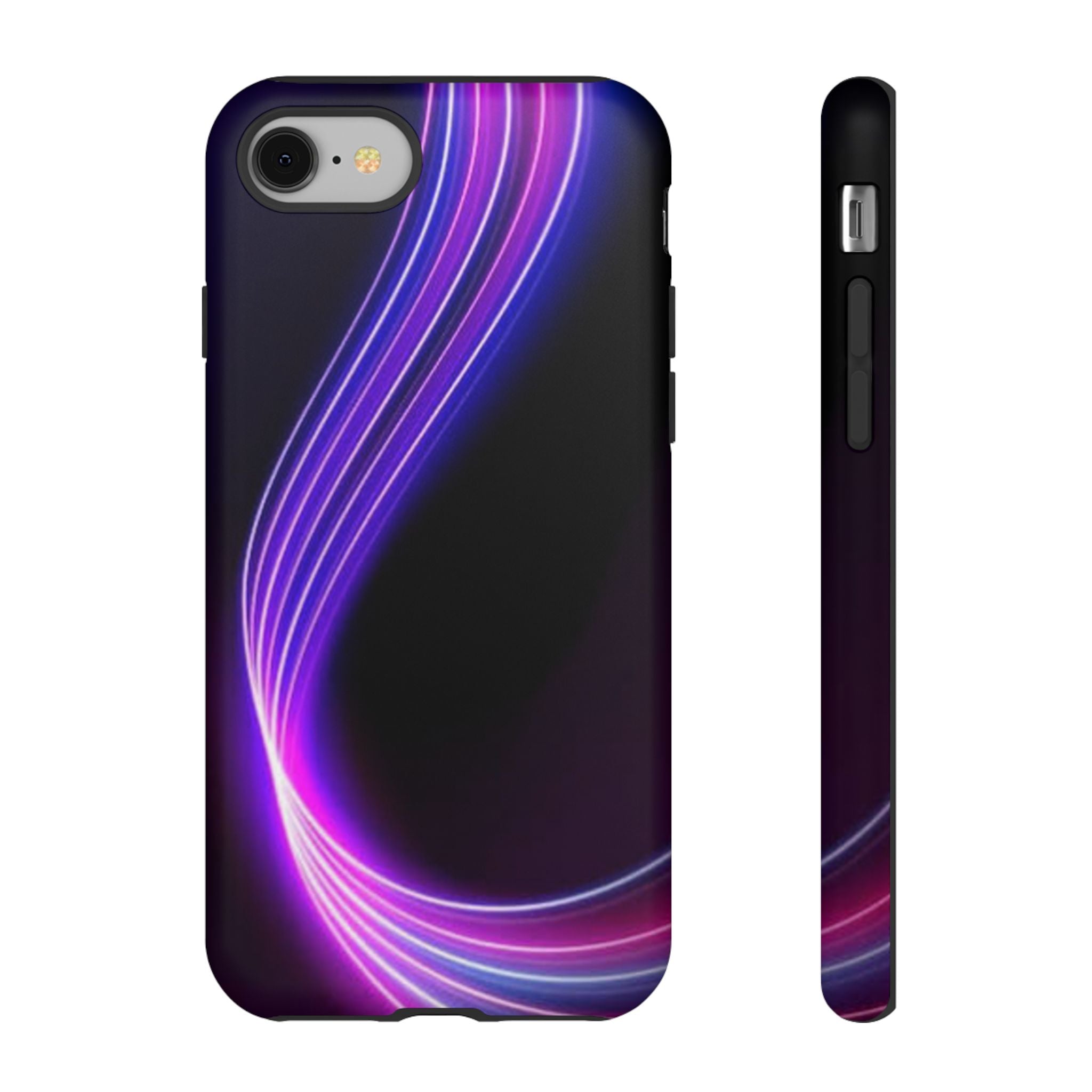 Neon Wave Tough Phone Case