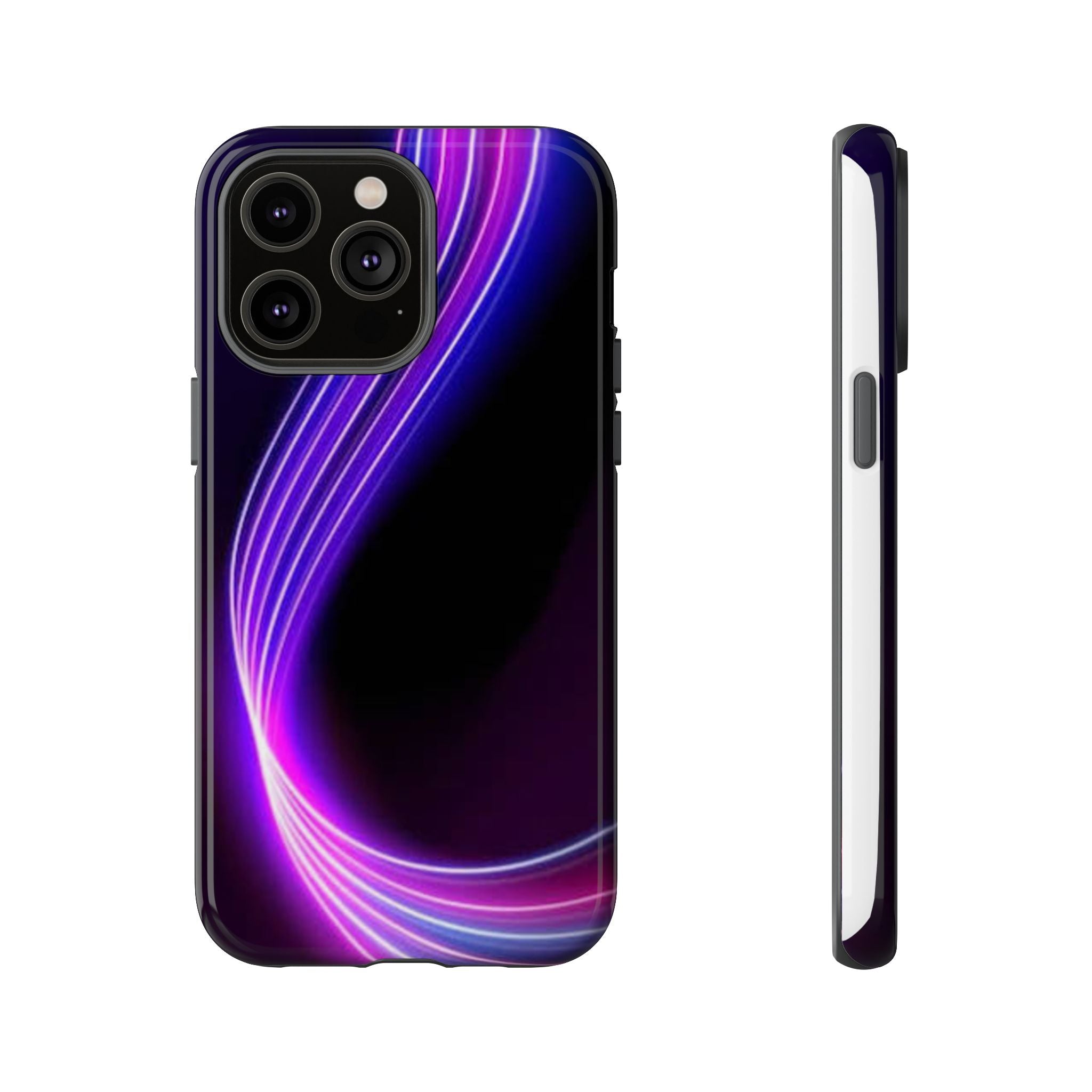 Neon Wave Tough Phone Case