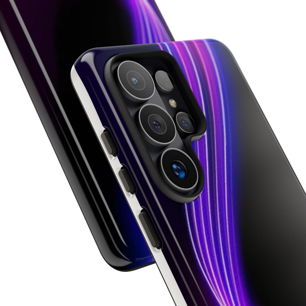 Neon Wave Tough Phone Case