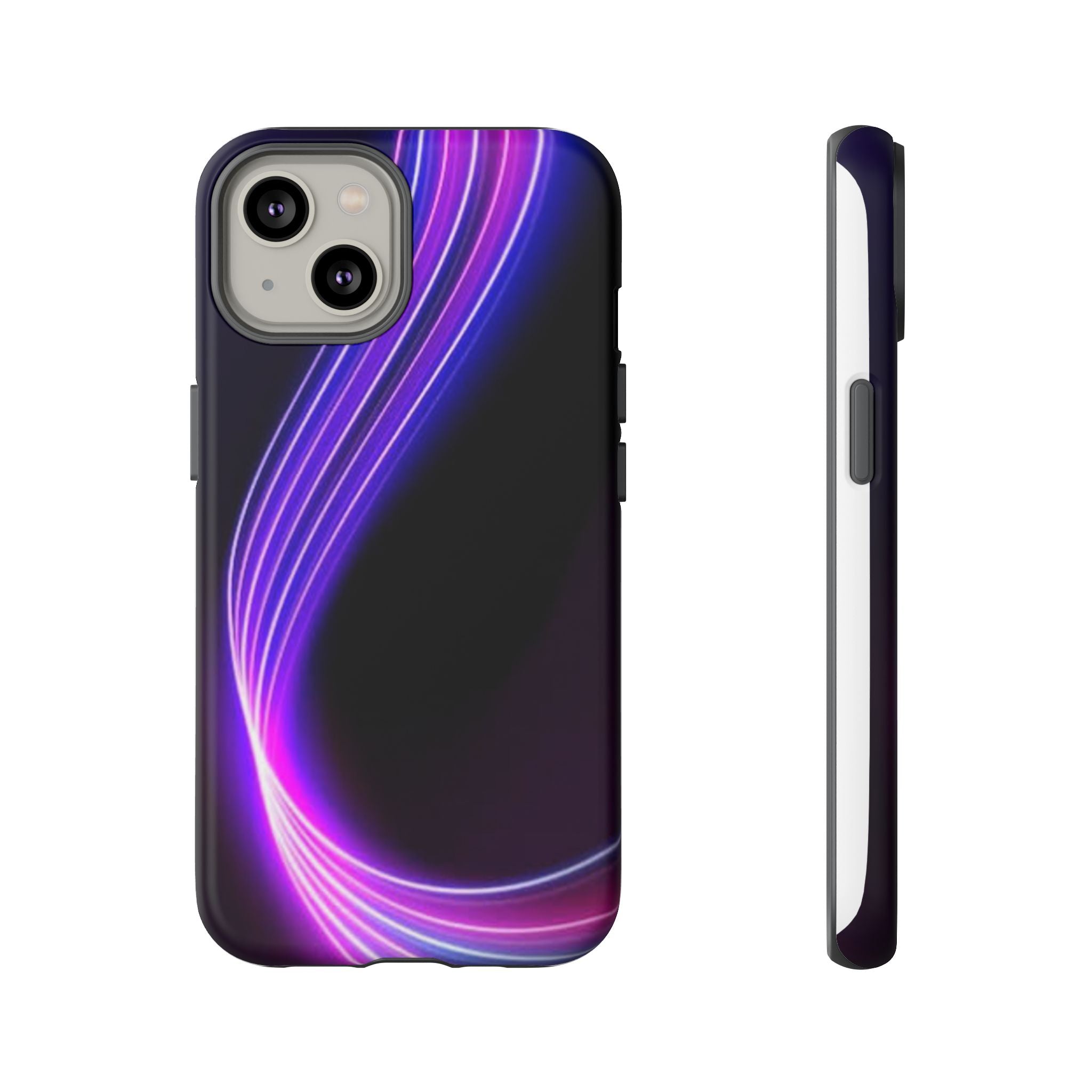 Neon Wave Tough Phone Case