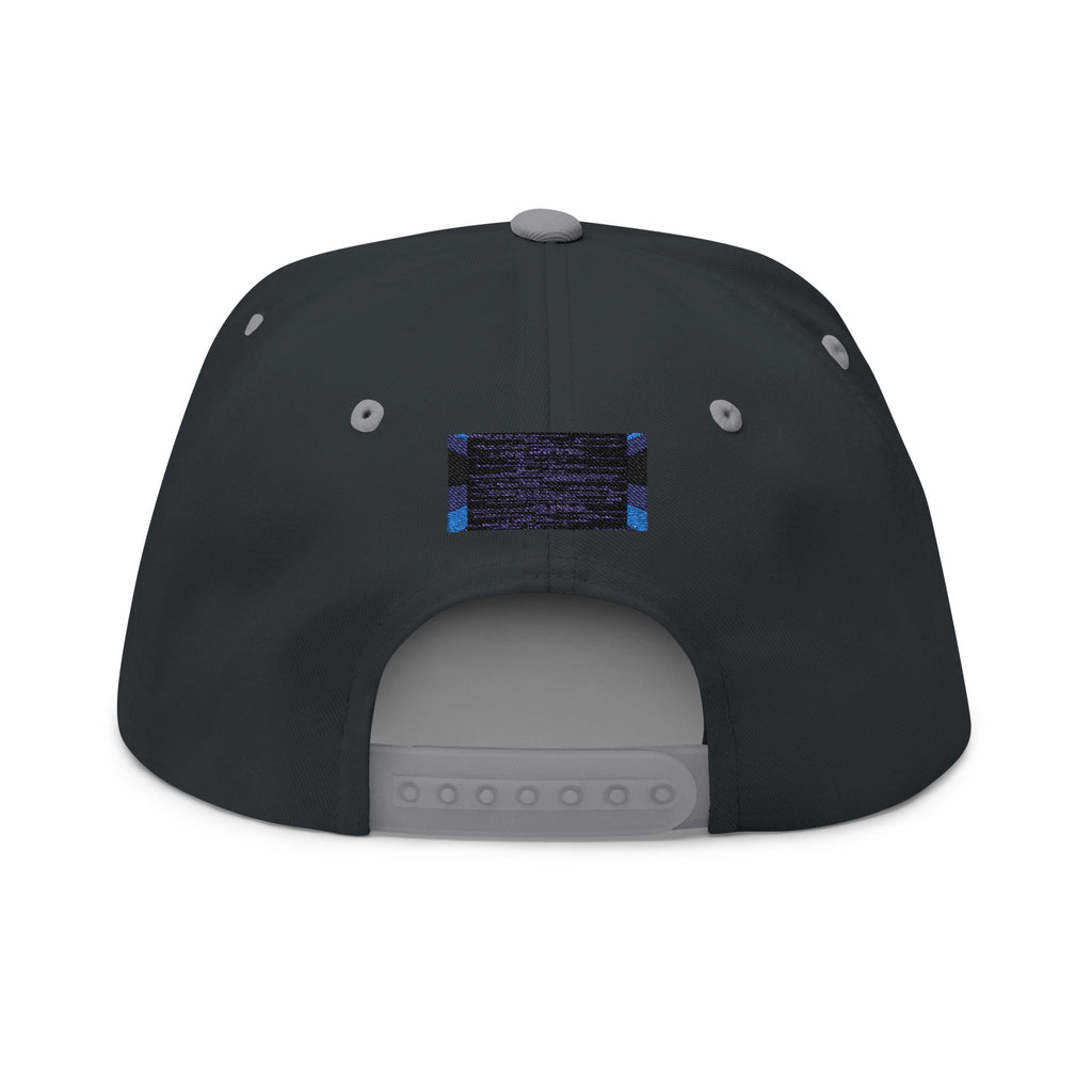 Hacker Rain Flat Bill Cap