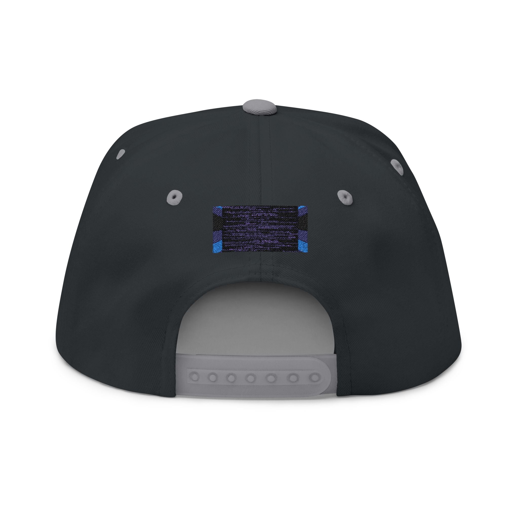 Hacker Rain Flat Bill Cap