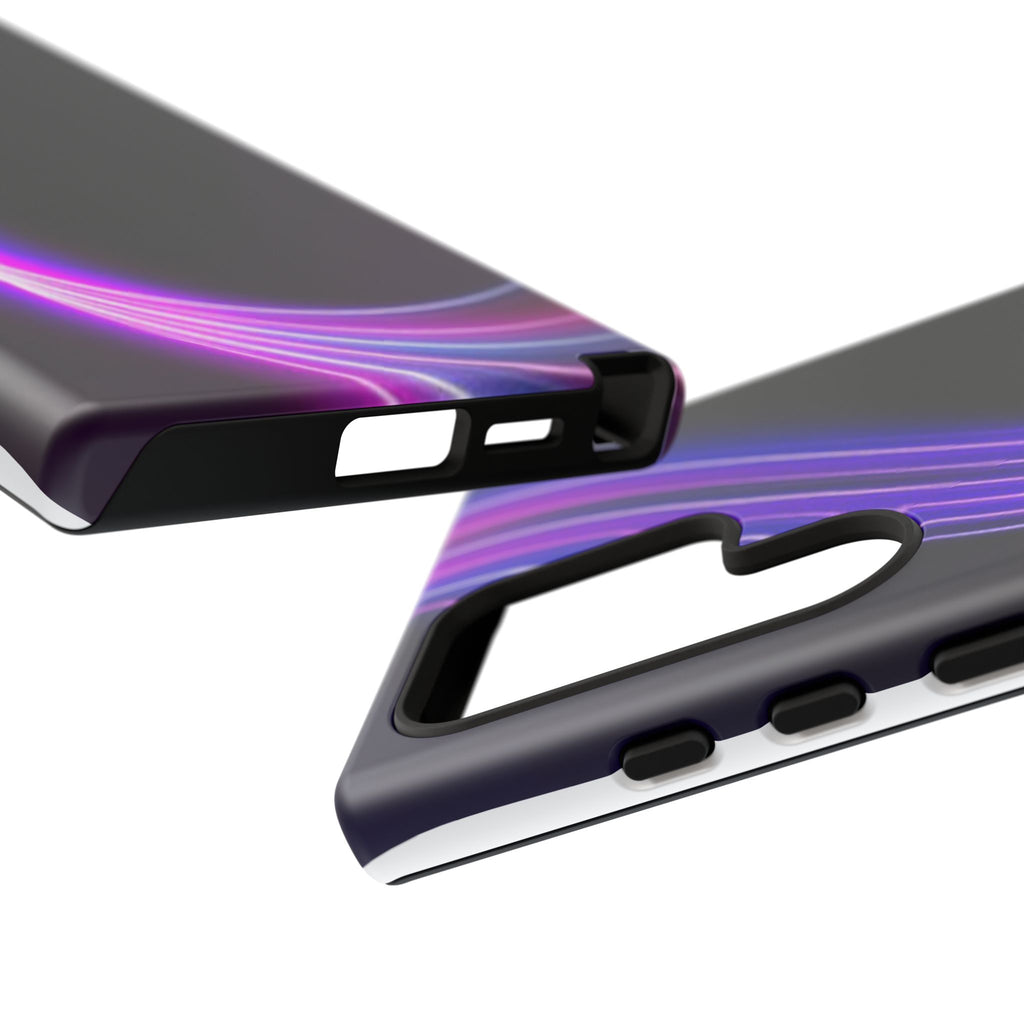 Neon Wave Tough Phone Case