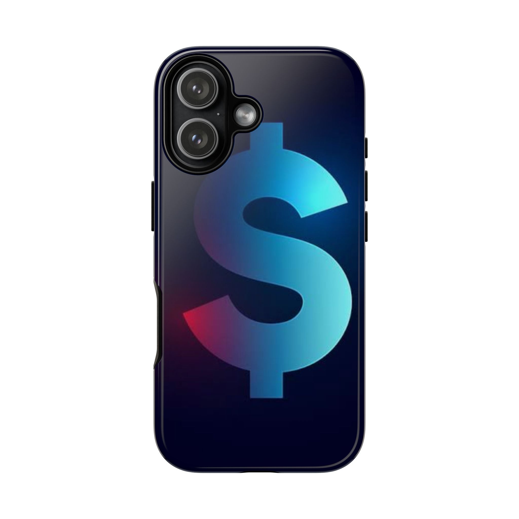 Dollar Sign Tough Phone Case — Protective Glossy Money Symbol iPhone Case