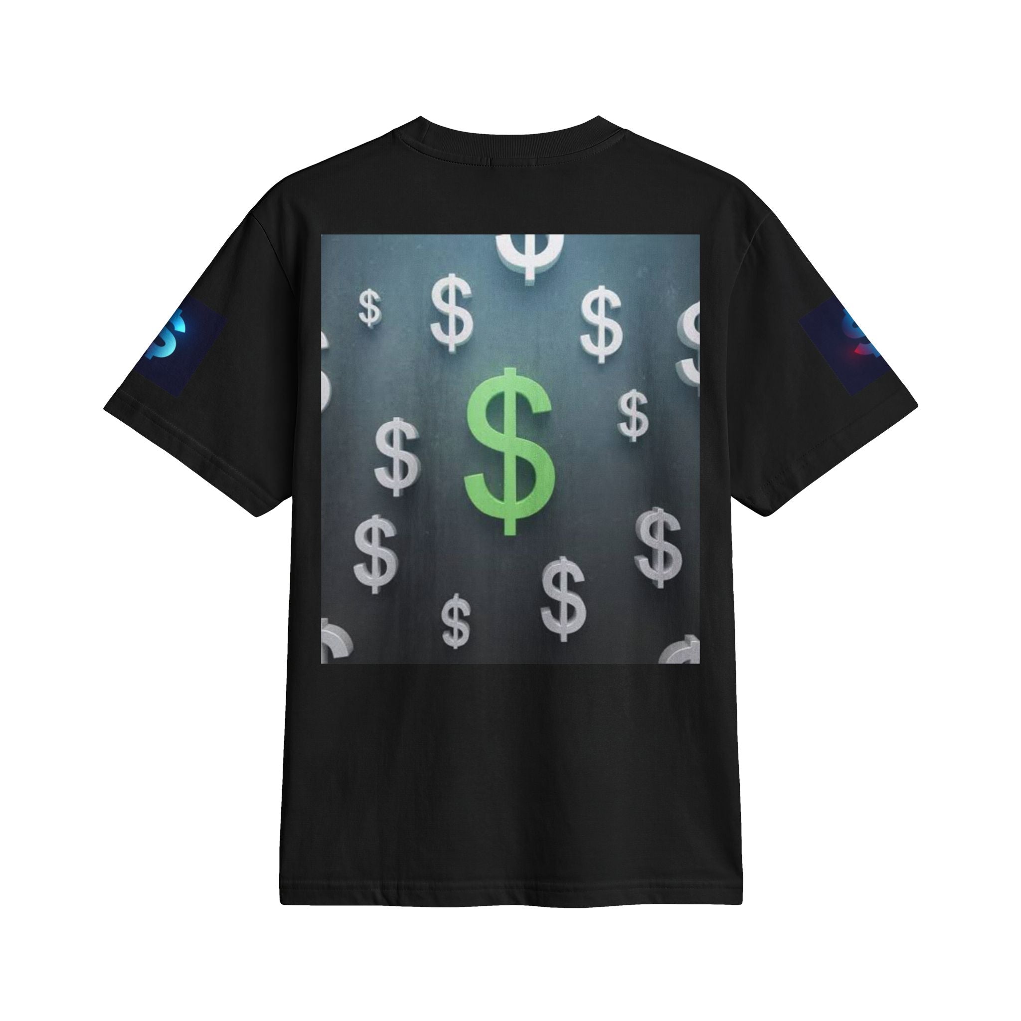 Money Symbol Graphic T-Shirt — Stock Market Candlestick Design