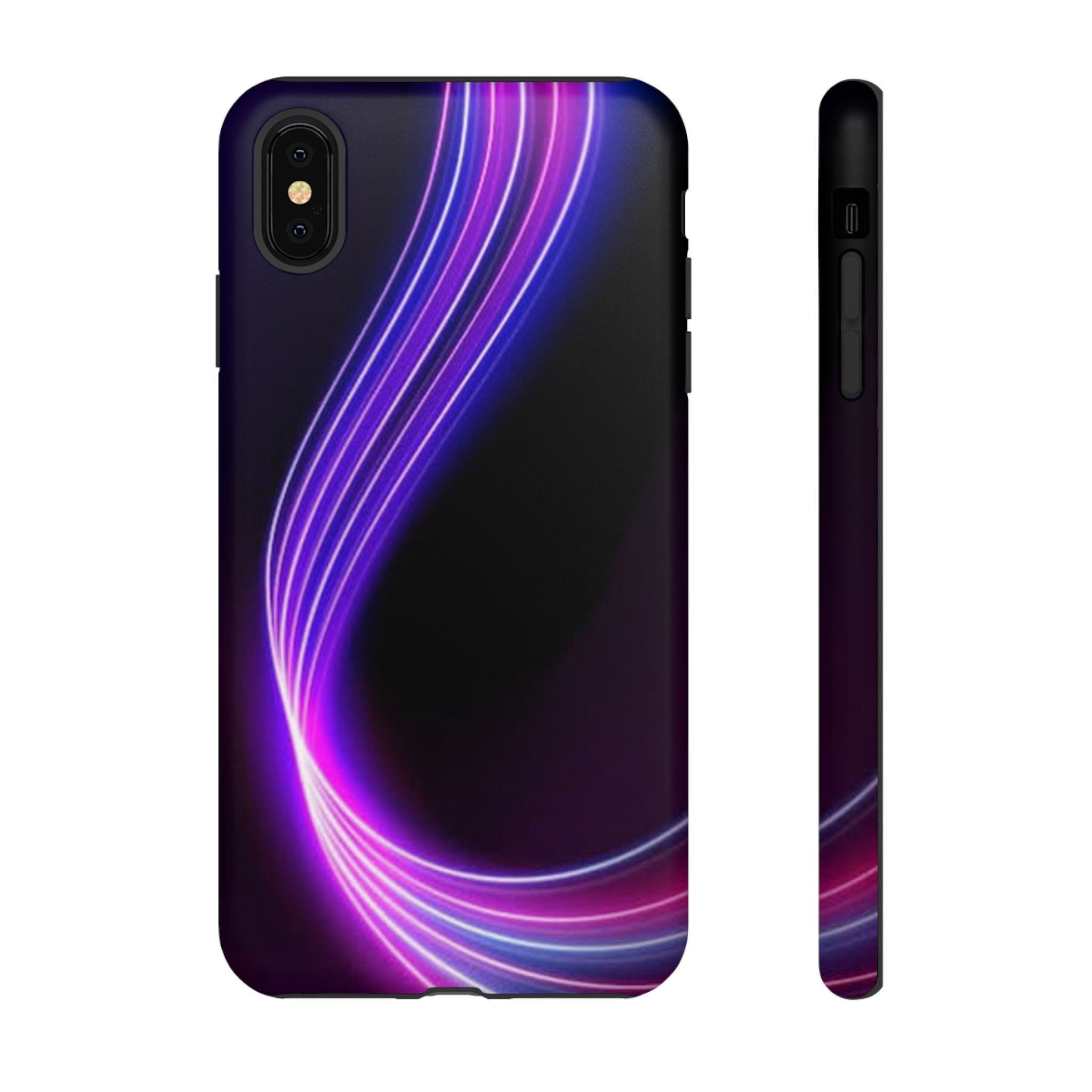 Neon Wave Tough Phone Case