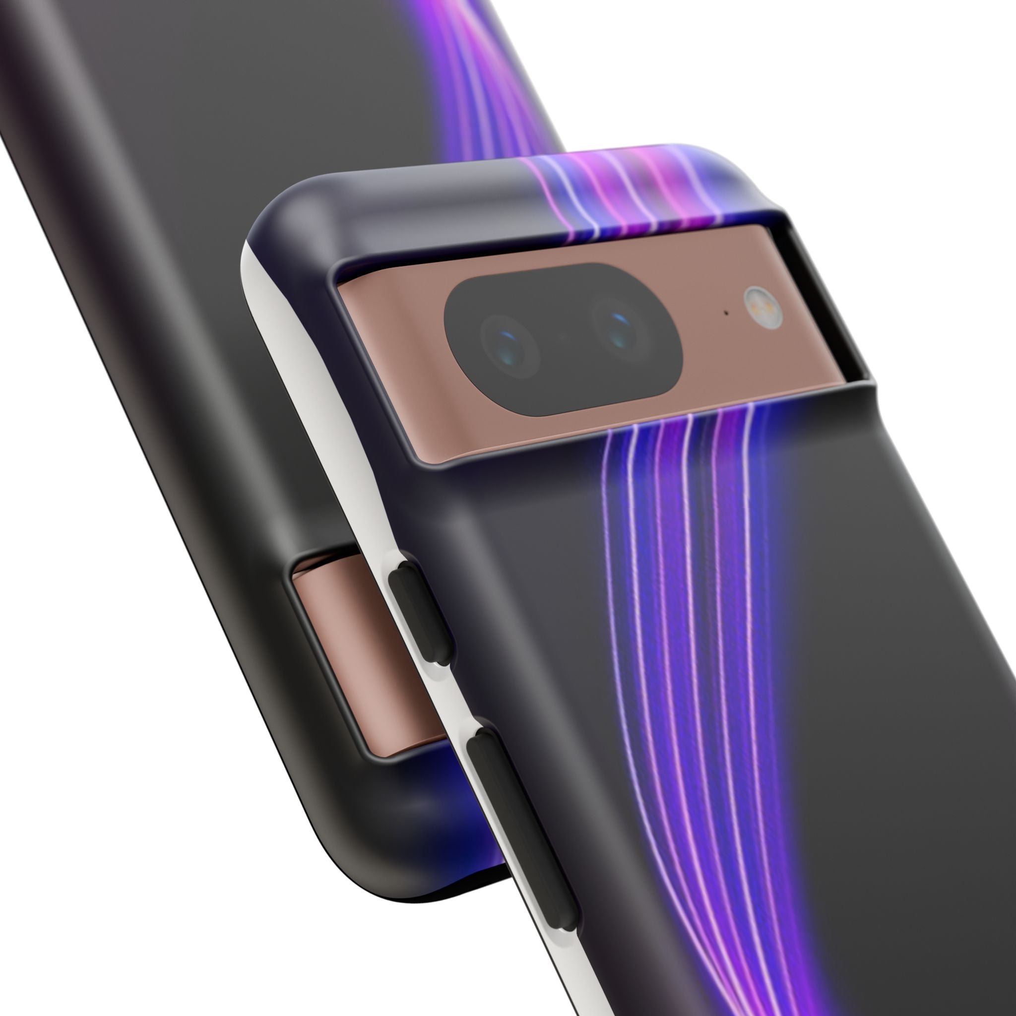 Neon Wave Tough Phone Case