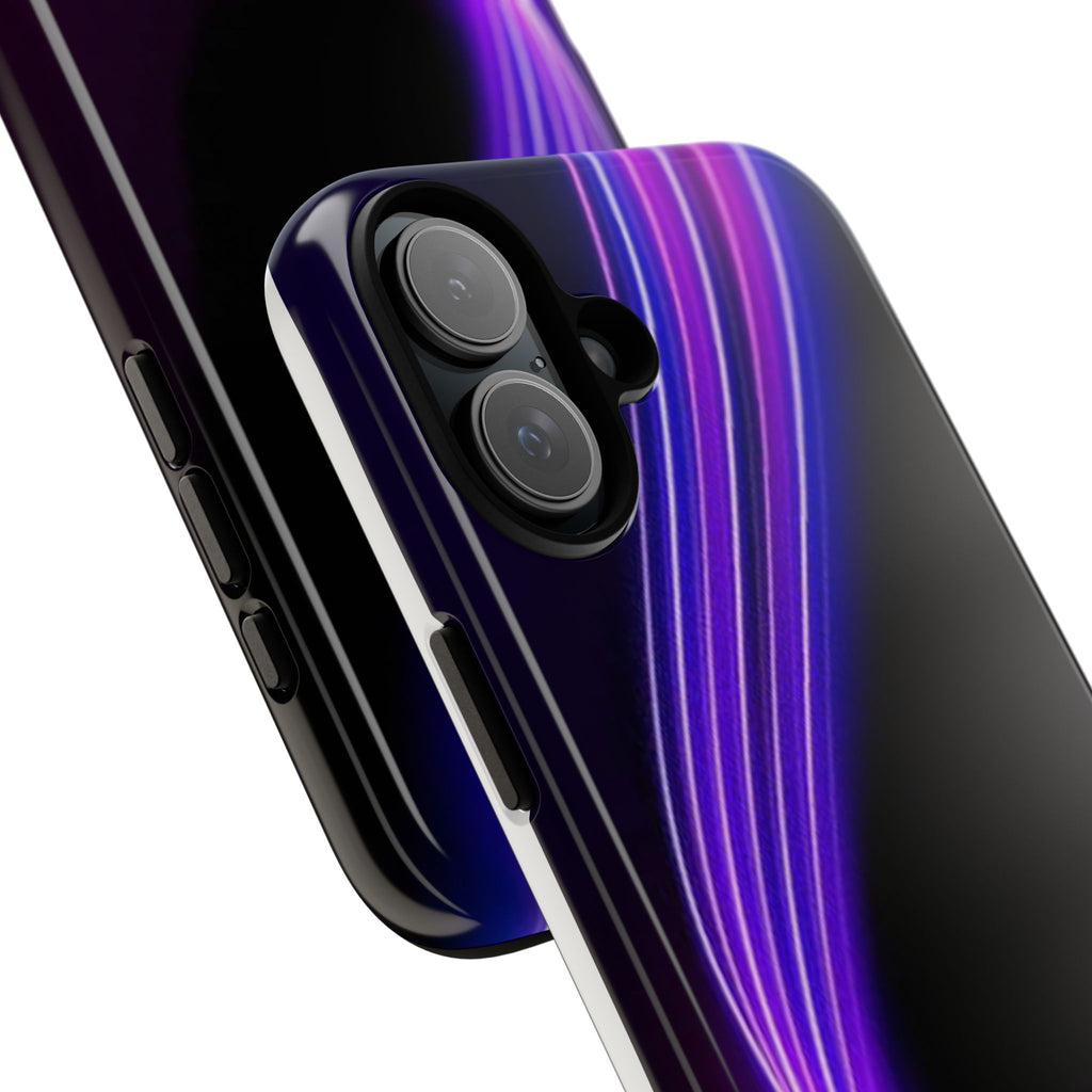 Neon Wave Tough Phone Case
