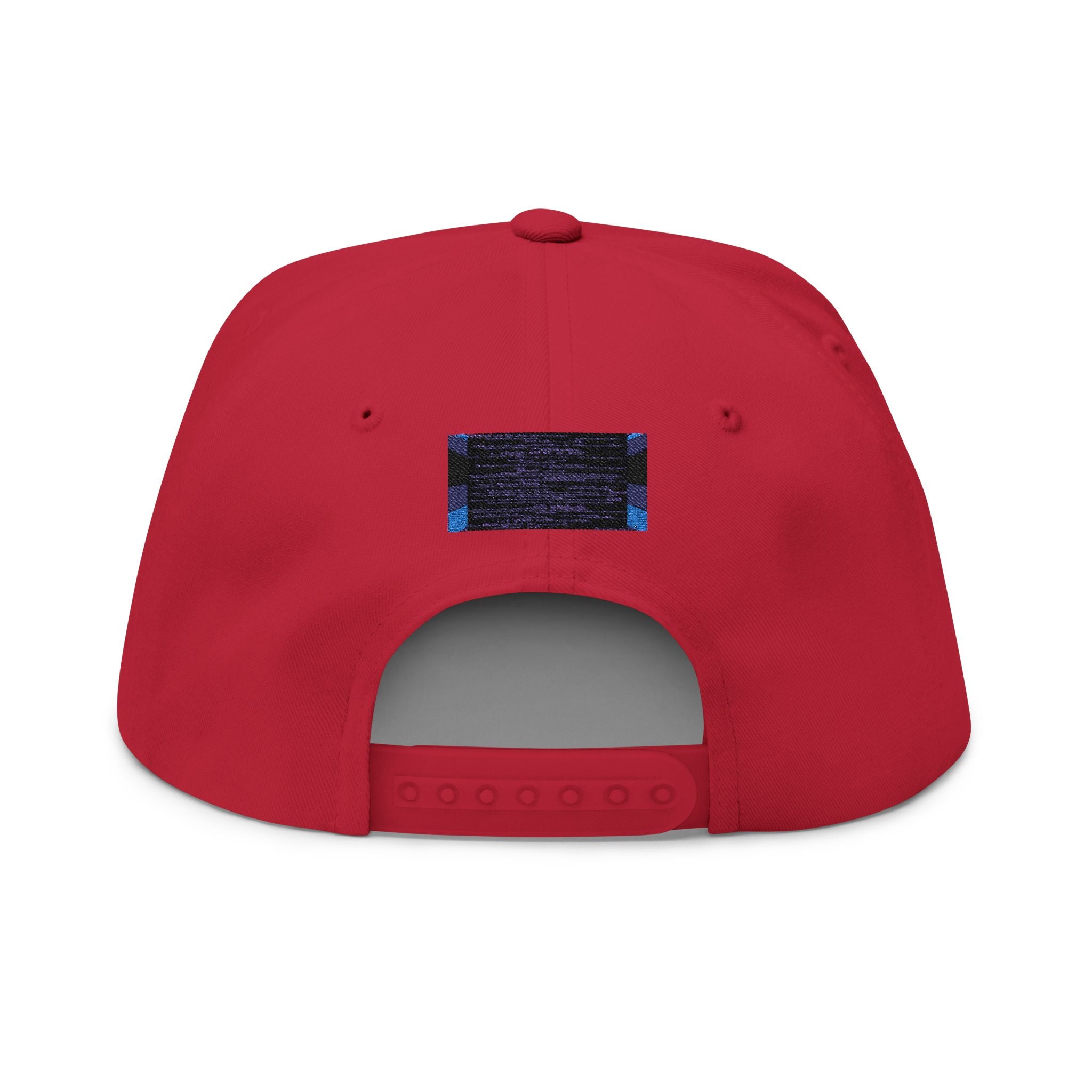 Hacker Rain Flat Bill Cap