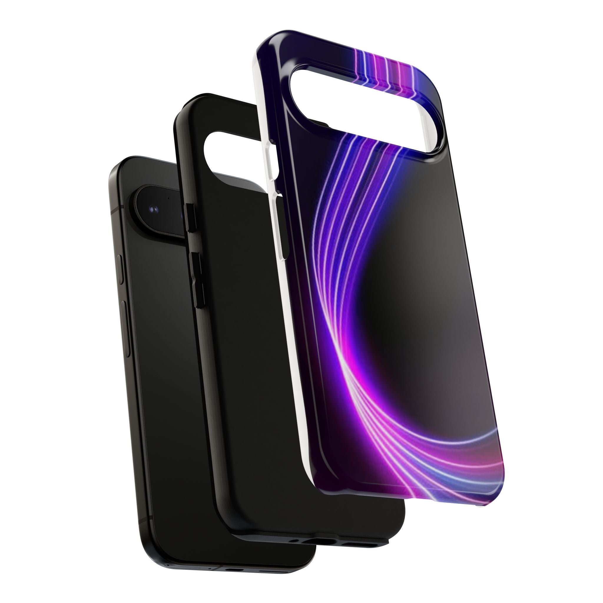 Neon Wave Tough Phone Case