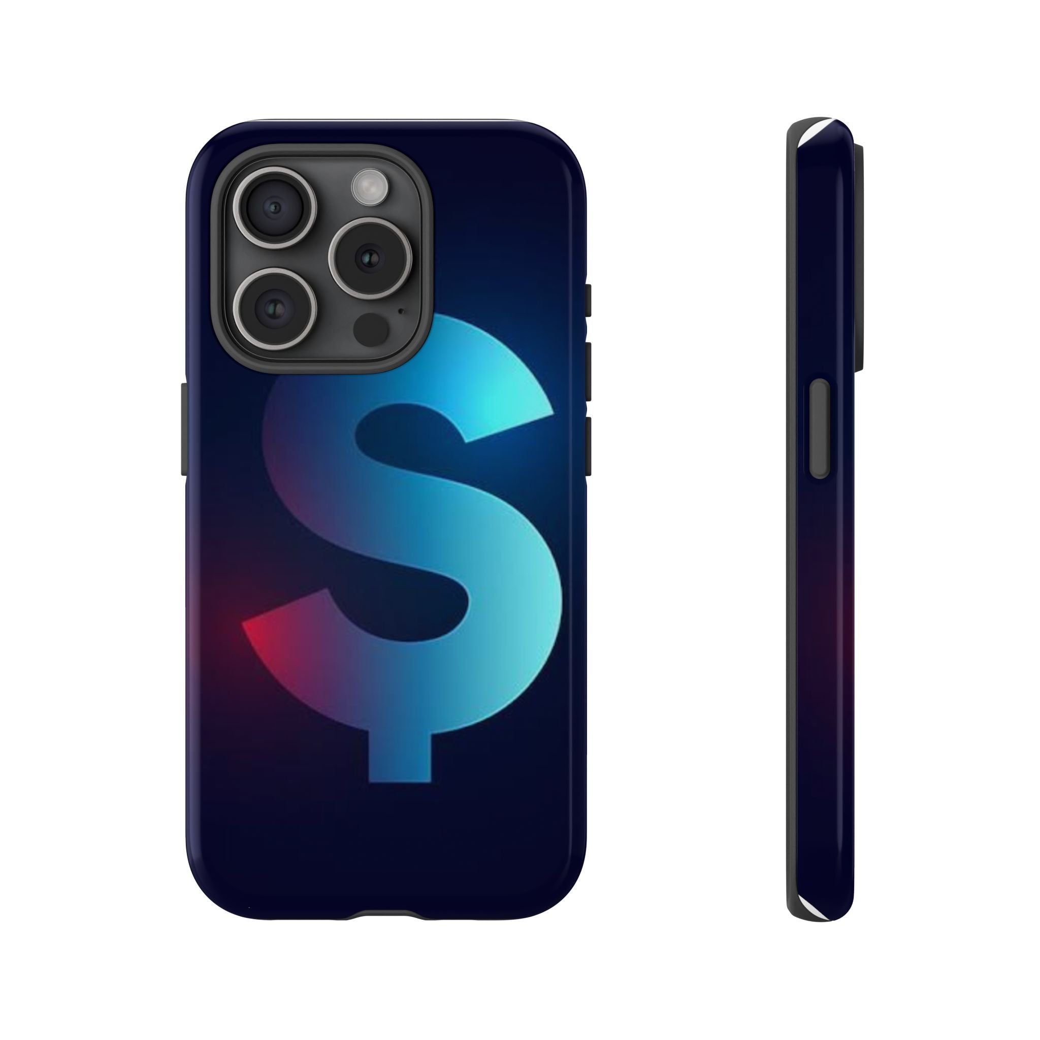 Dollar Sign Tough Phone Case — Protective Glossy Money Symbol iPhone Case
