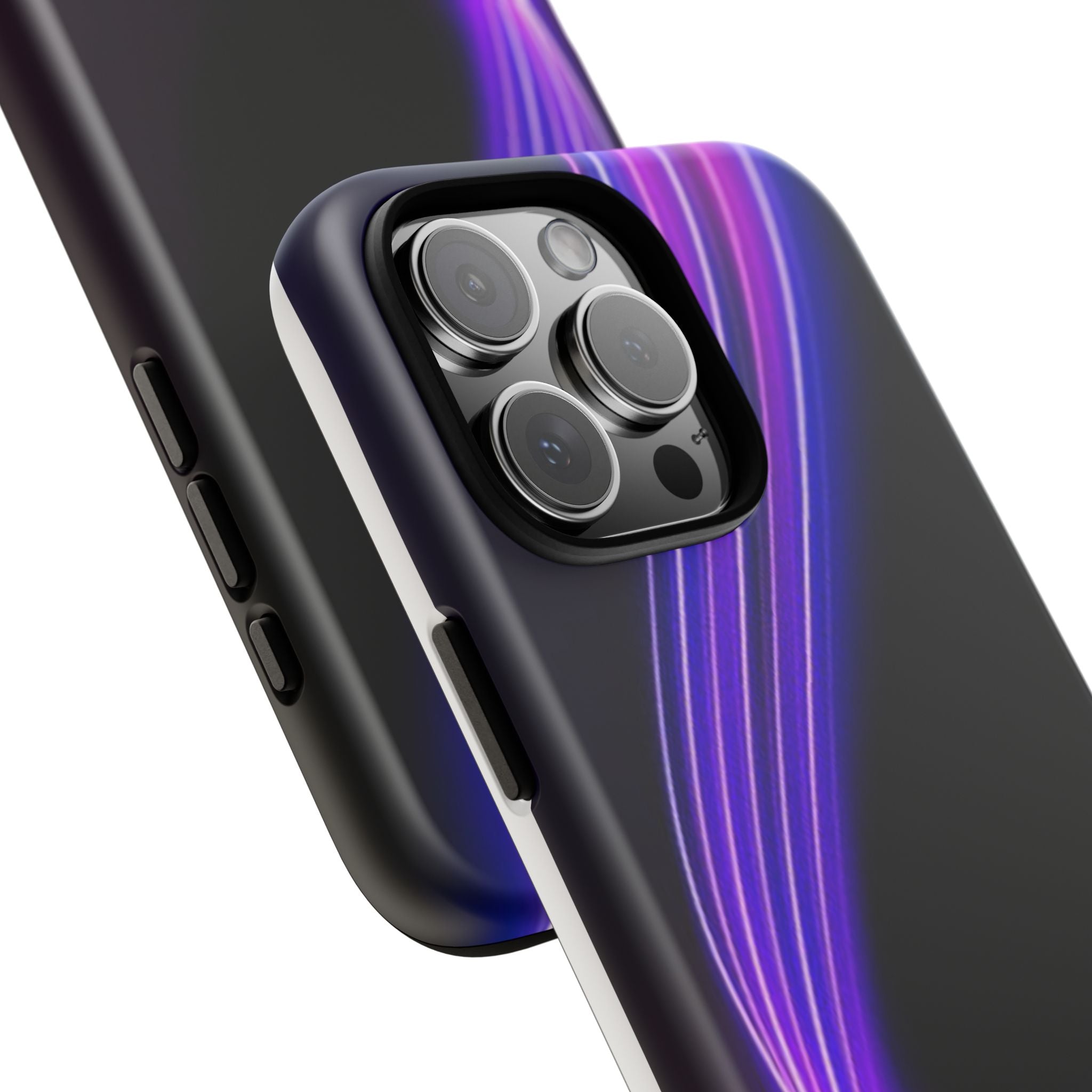 Neon Wave Tough Phone Case