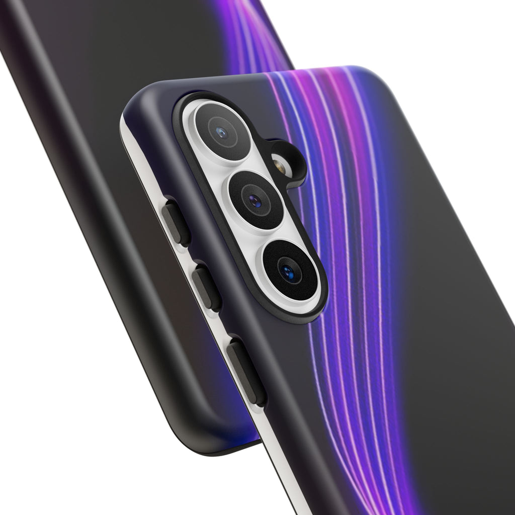 Neon Wave Tough Phone Case