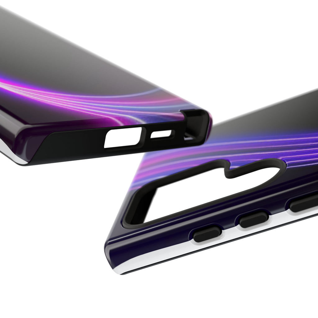 Neon Wave Tough Phone Case