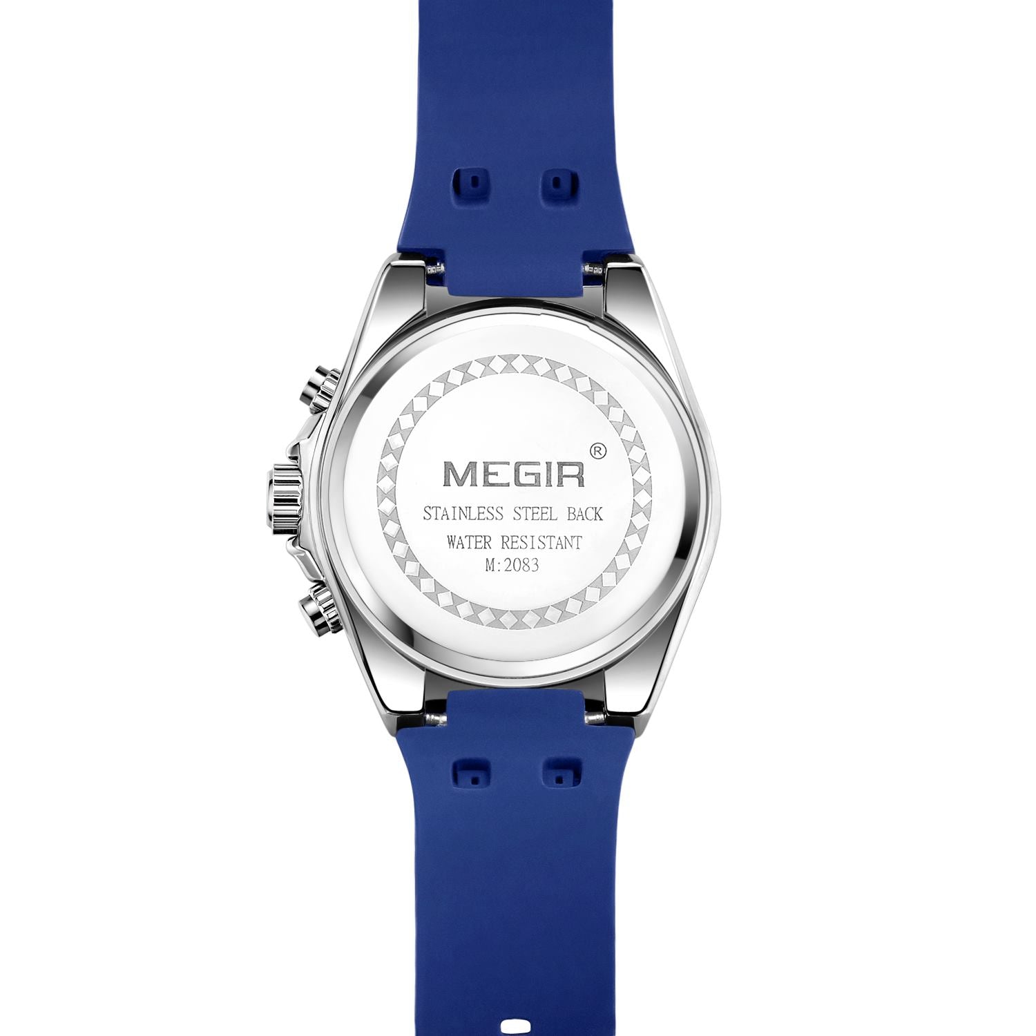 MEGIR Fashion Men Watches Silicone Strap Sport Military Watch Chronograph Waterproof Male Wristwatch Clock Montre Homme 2083