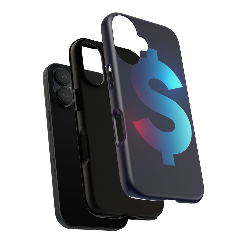 Dollar Sign Tough Phone Case — Protective Glossy Money Symbol iPhone Case