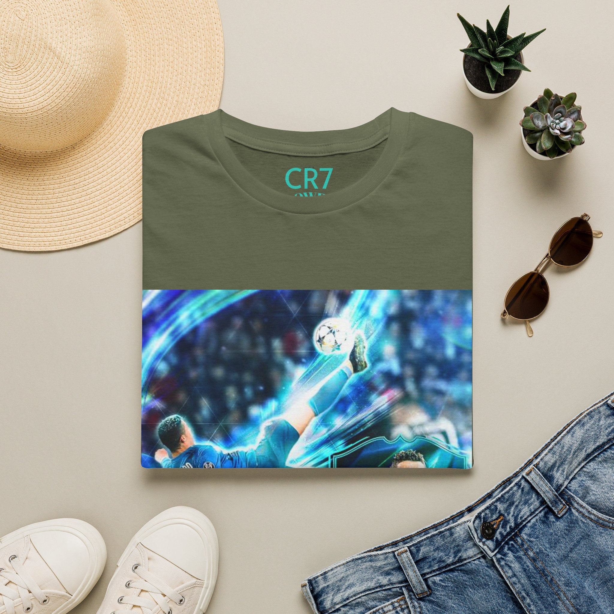 Soccer Save Graphic Tee — Dynamic Goalkeeper Action