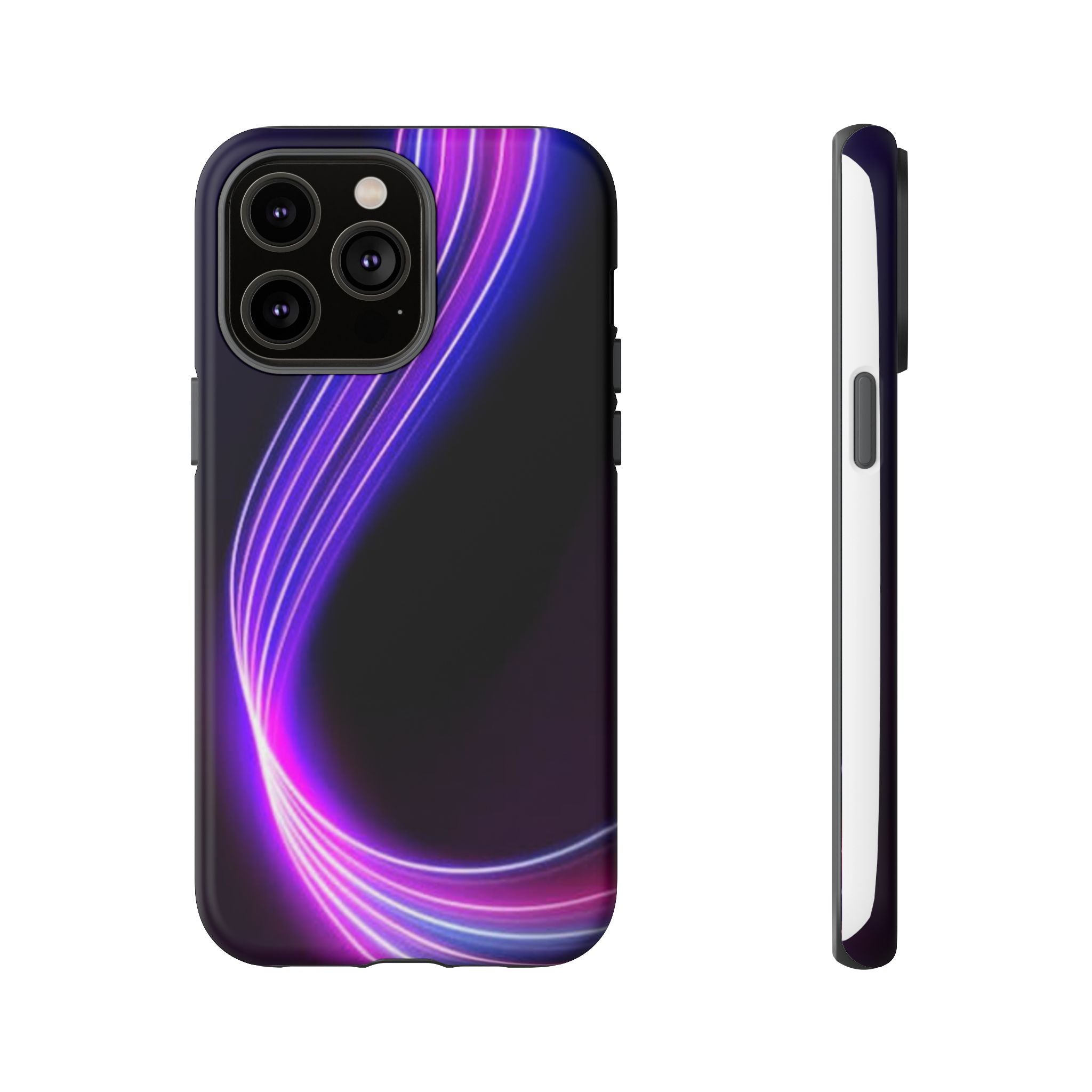 Neon Wave Tough Phone Case