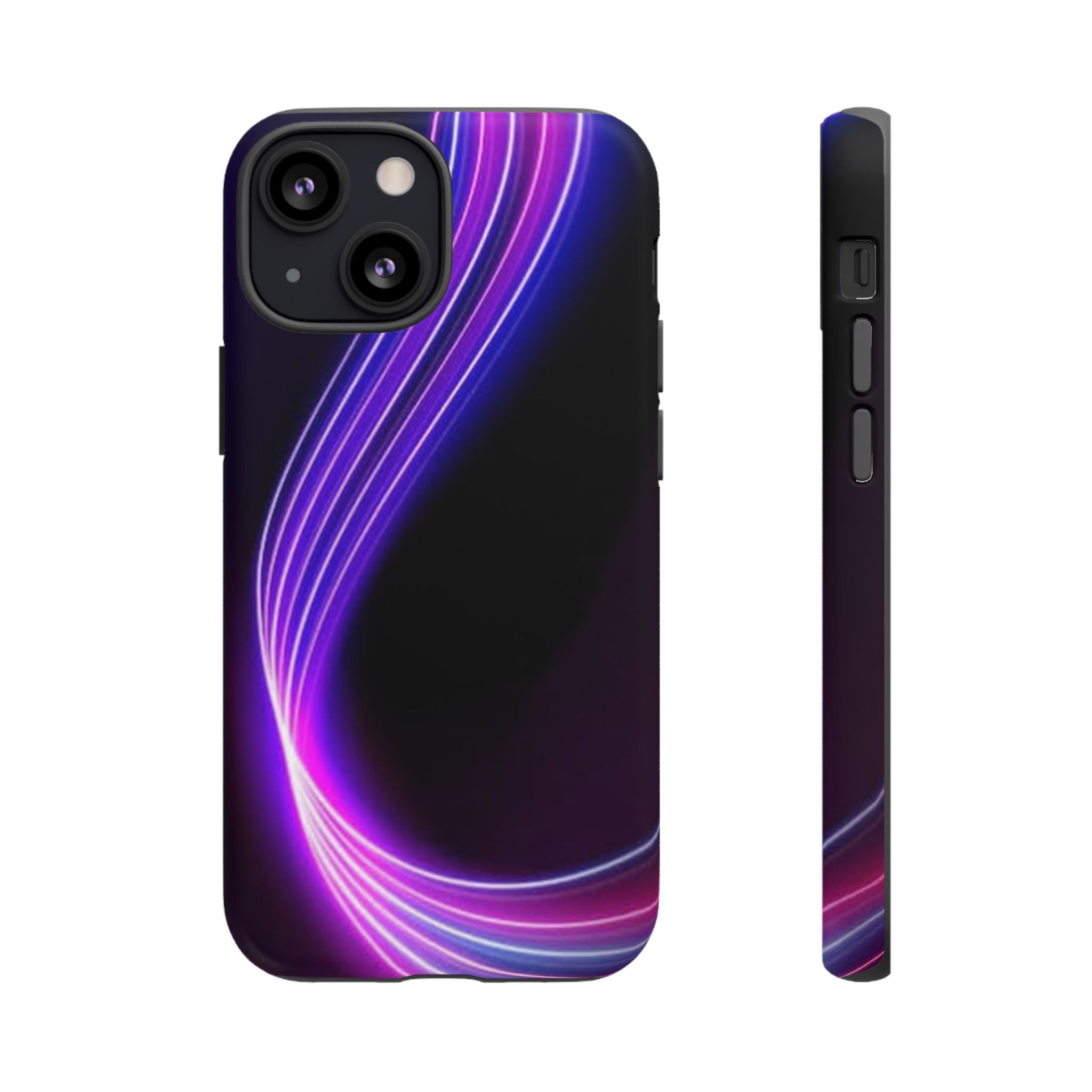 Neon Wave Tough Phone Case