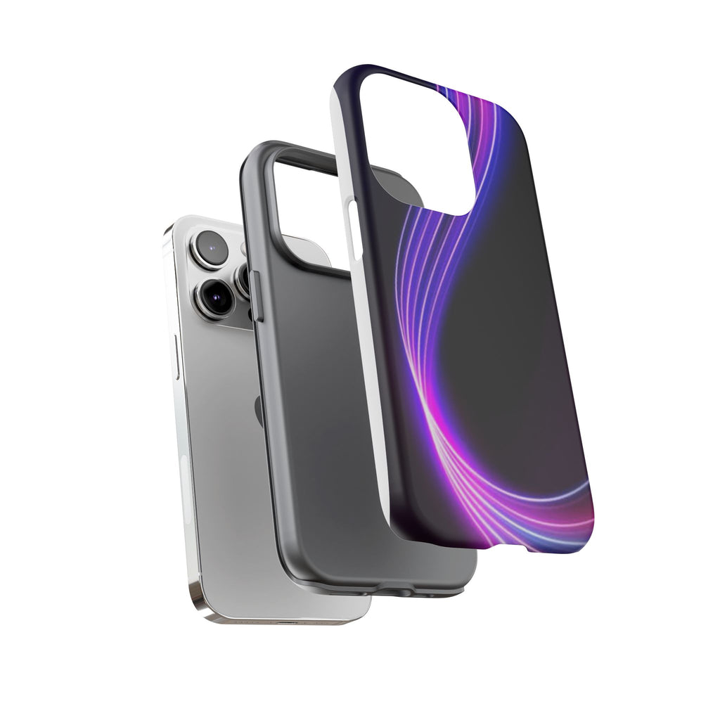 Neon Wave Tough Phone Case