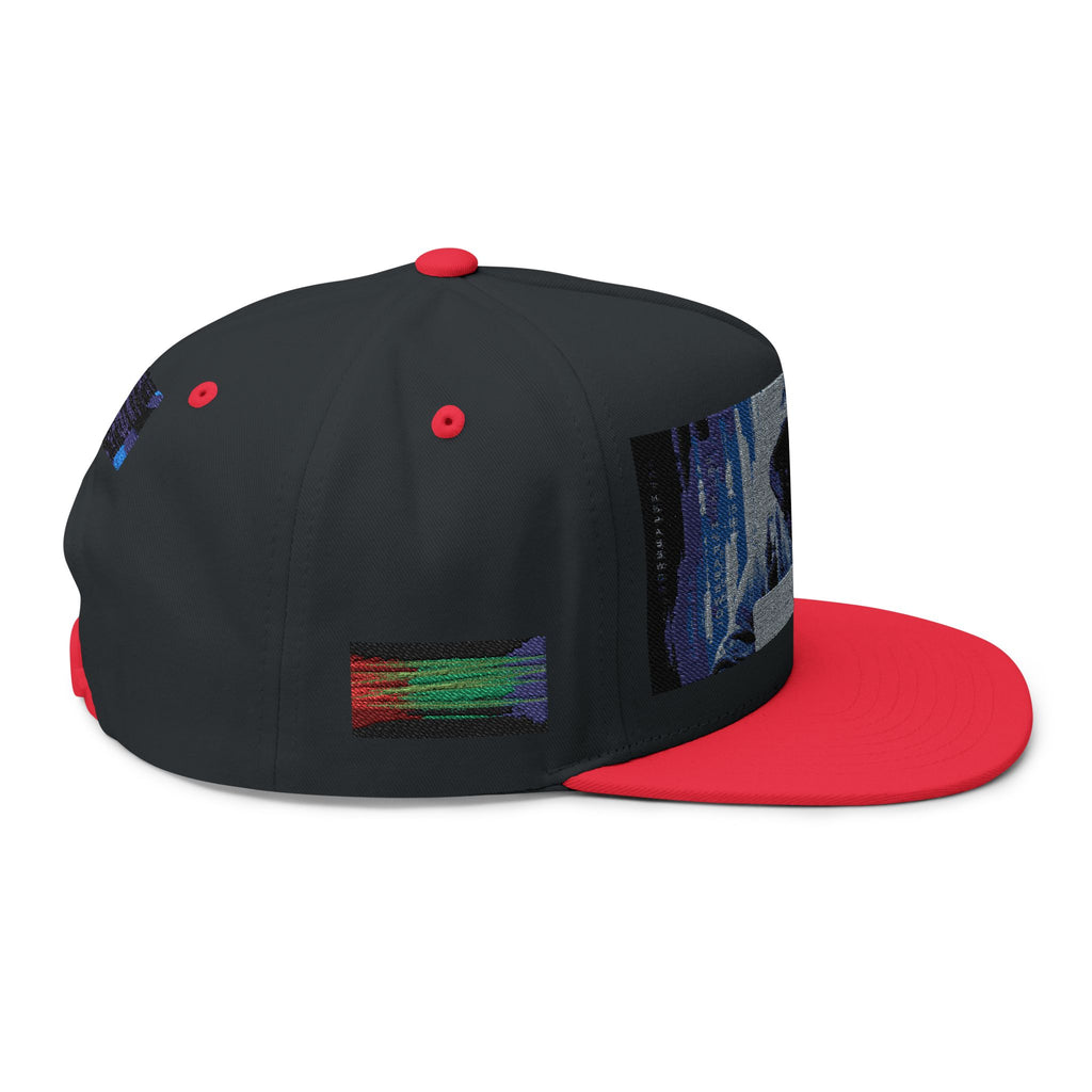 Hacker Rain Flat Bill Cap