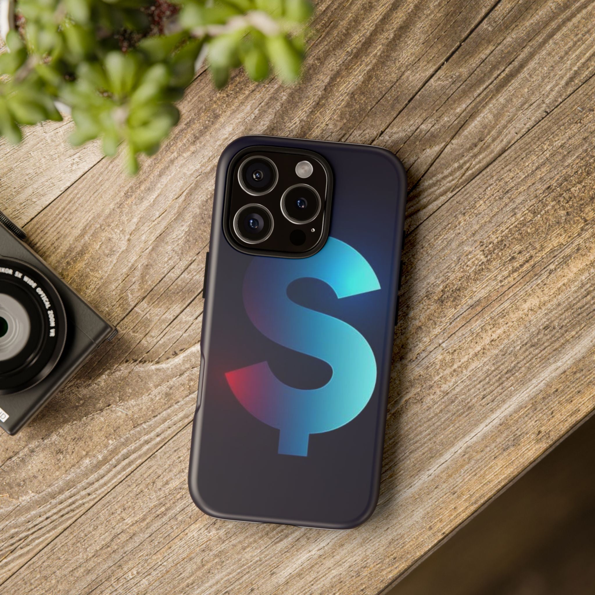 Dollar Sign Tough Phone Case — Protective Glossy Money Symbol iPhone Case
