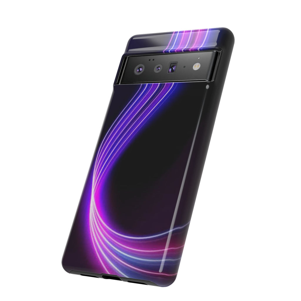 Neon Wave Tough Phone Case