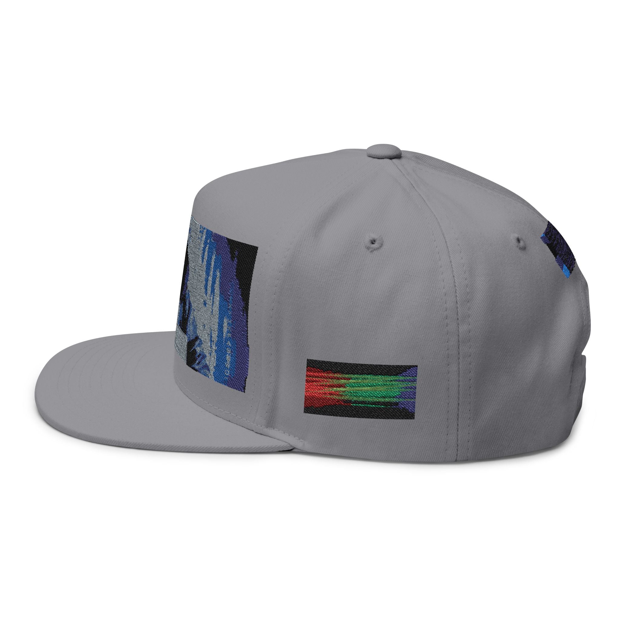 Hacker Rain Flat Bill Cap