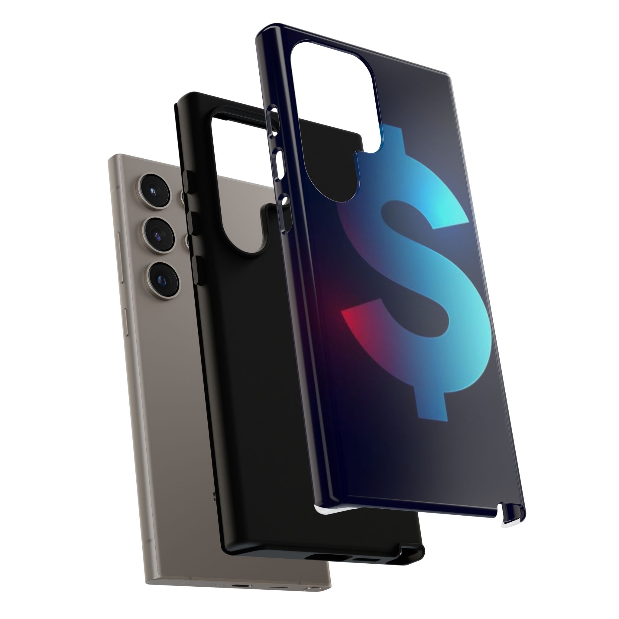 Dollar Sign Tough Phone Case — Protective Glossy Money Symbol iPhone Case
