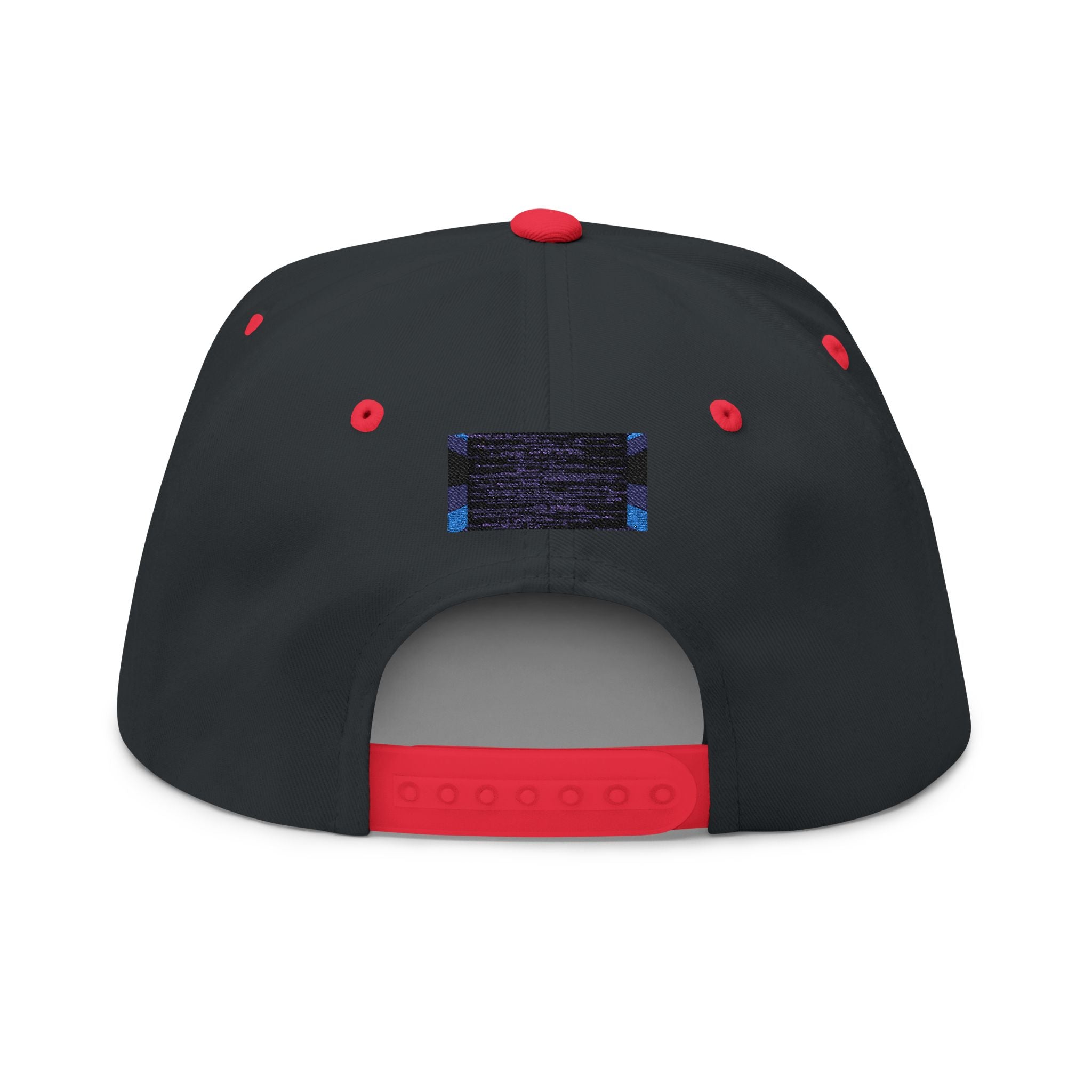Hacker Rain Flat Bill Cap