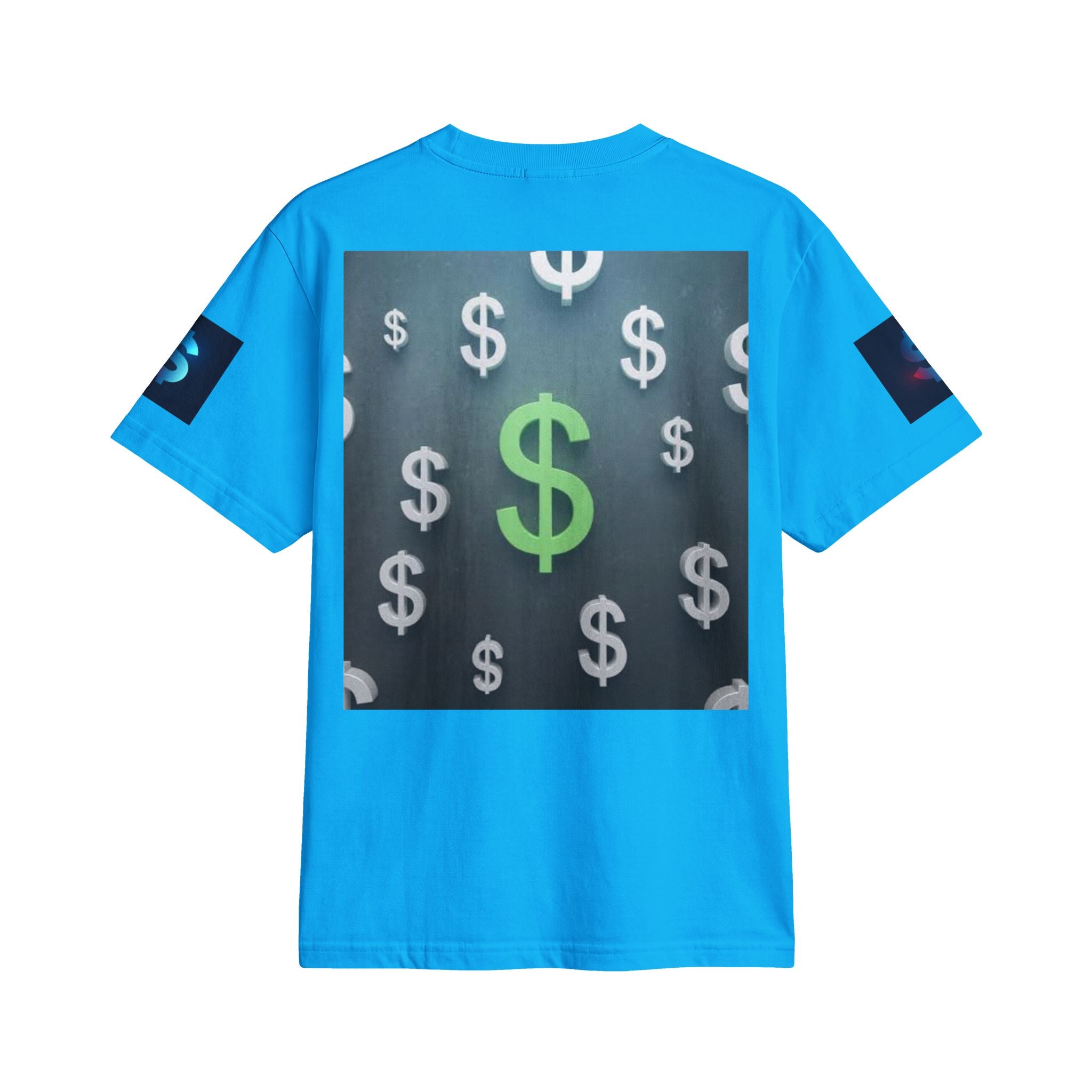 Money Symbol Graphic T-Shirt — Stock Market Candlestick Design