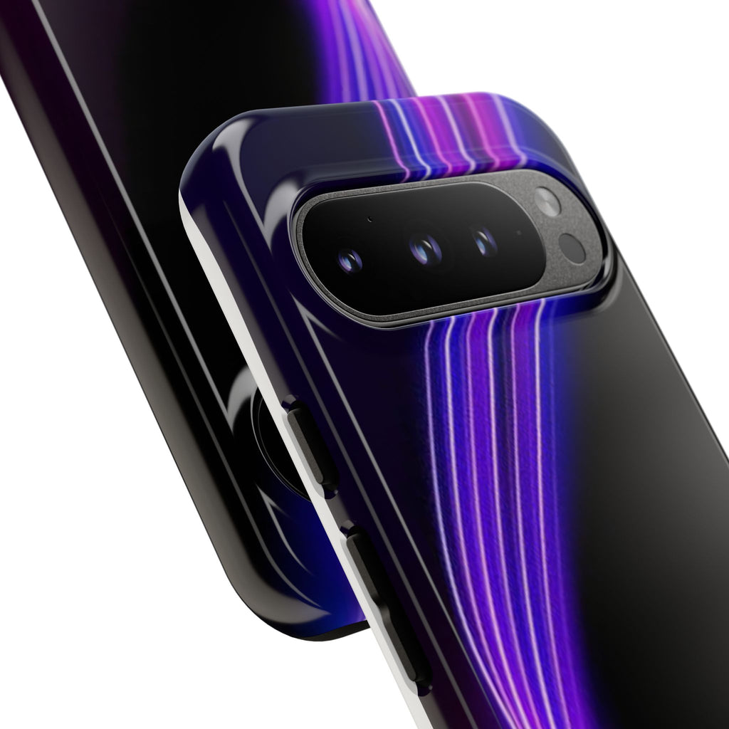 Neon Wave Tough Phone Case