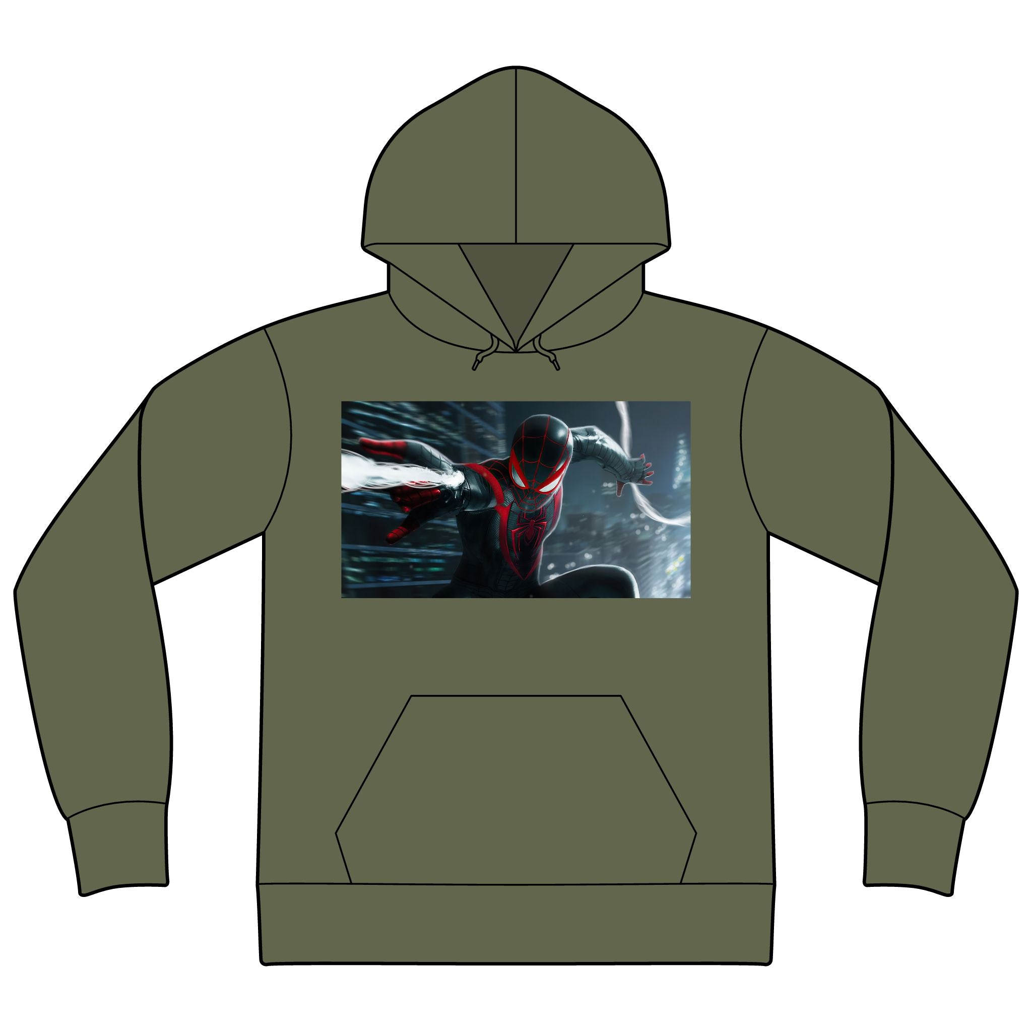Spider-Verse 'Time to Rise' Hoodie