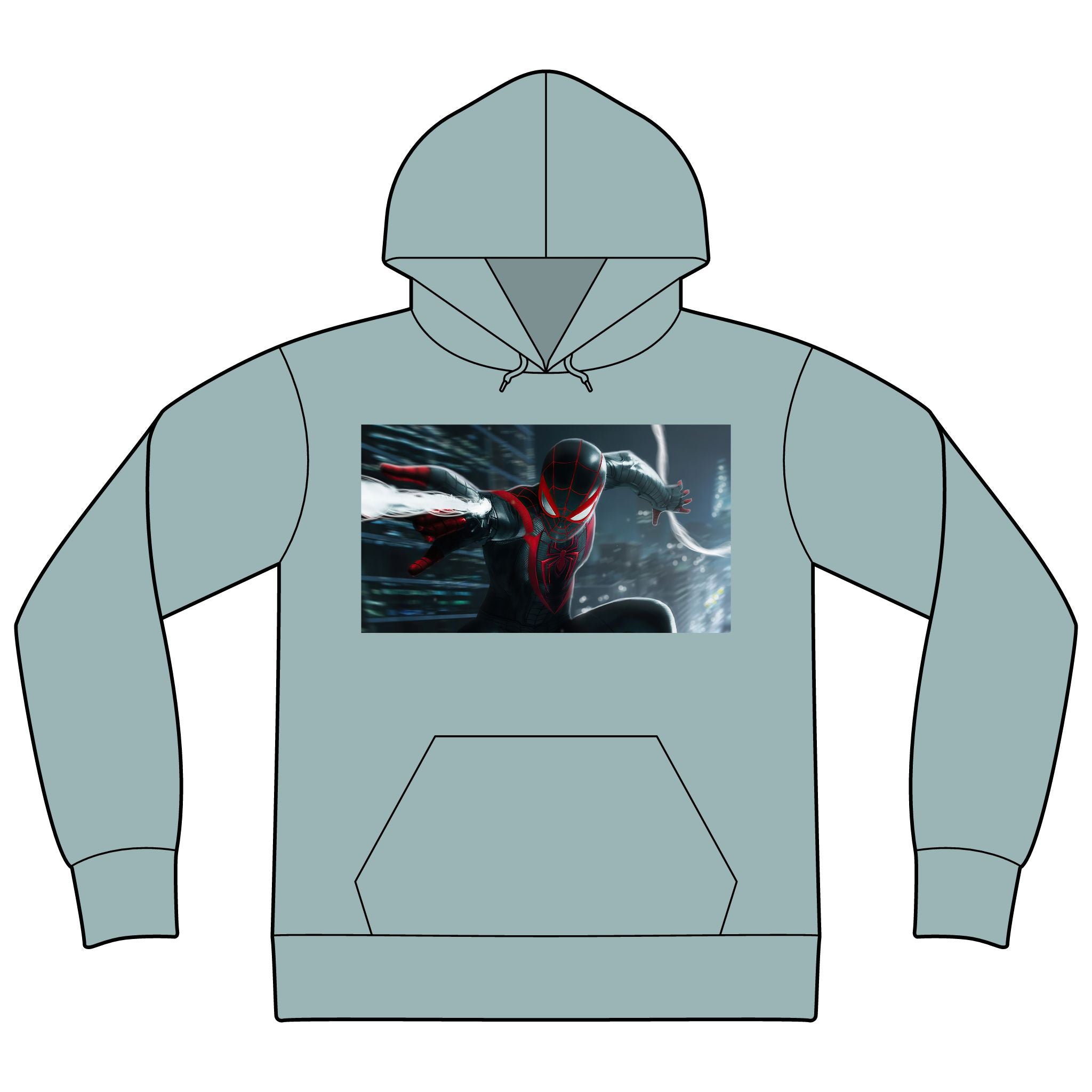 Spider-Verse 'Time to Rise' Hoodie