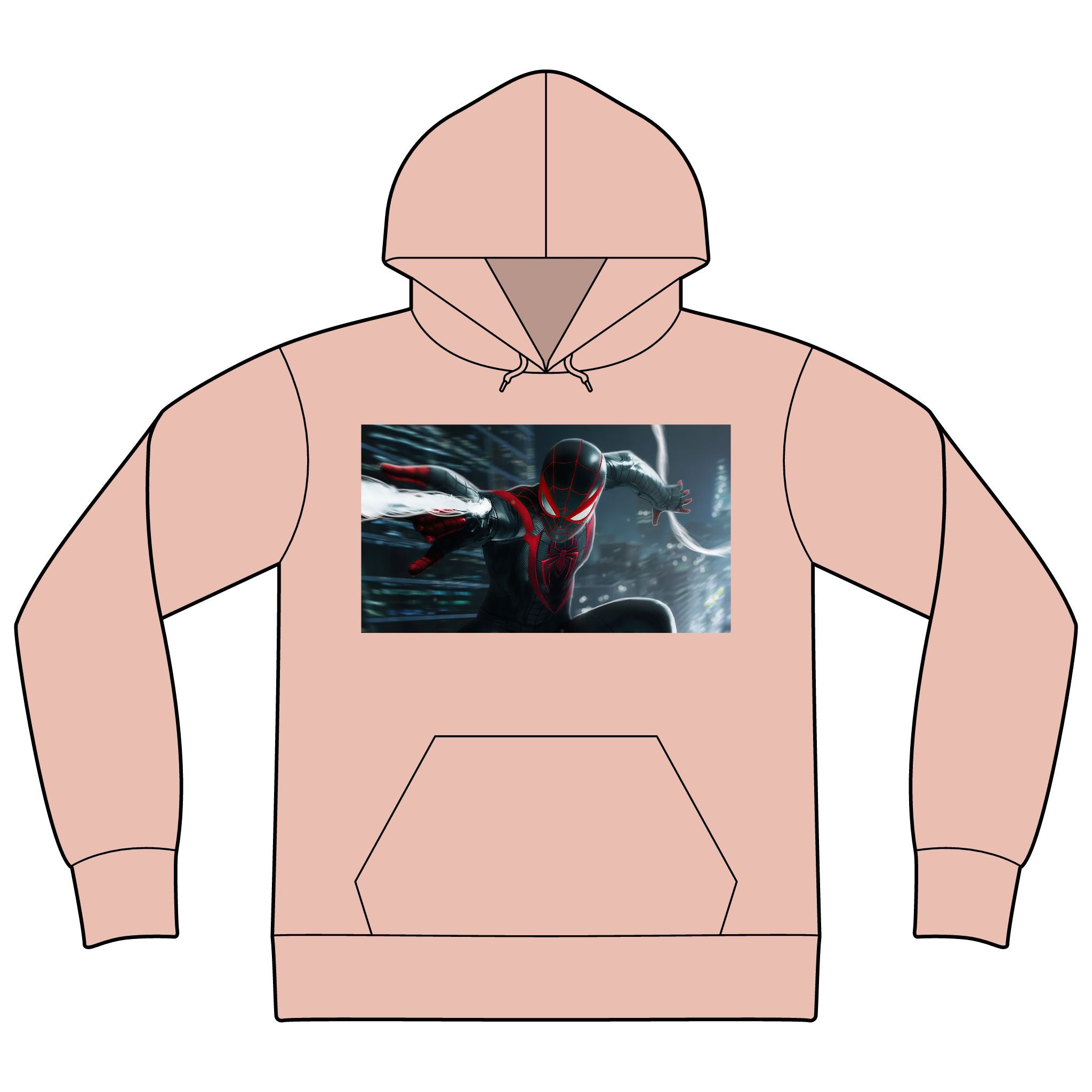 Spider-Verse 'Time to Rise' Hoodie