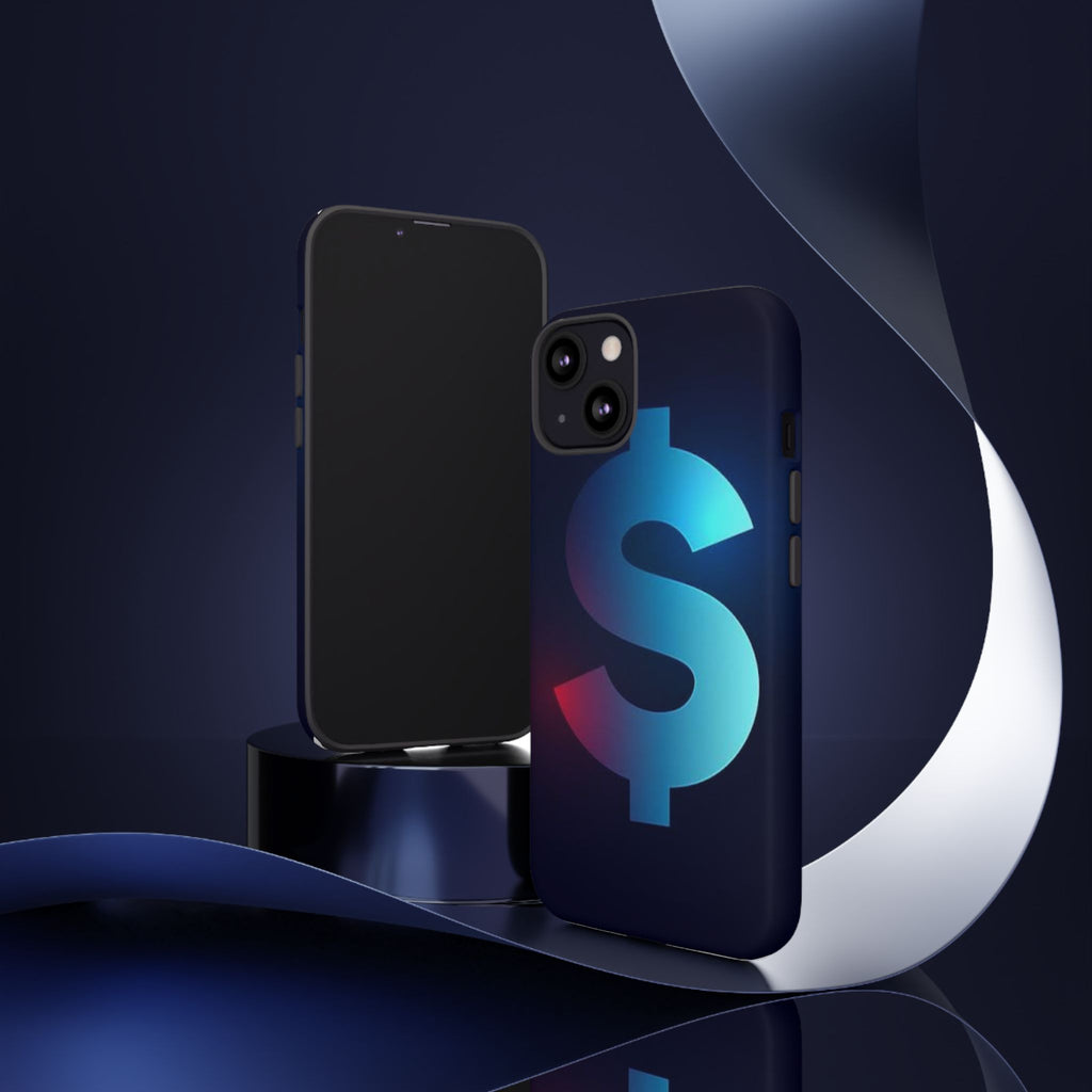 Dollar Sign Tough Phone Case — Protective Glossy Money Symbol iPhone Case