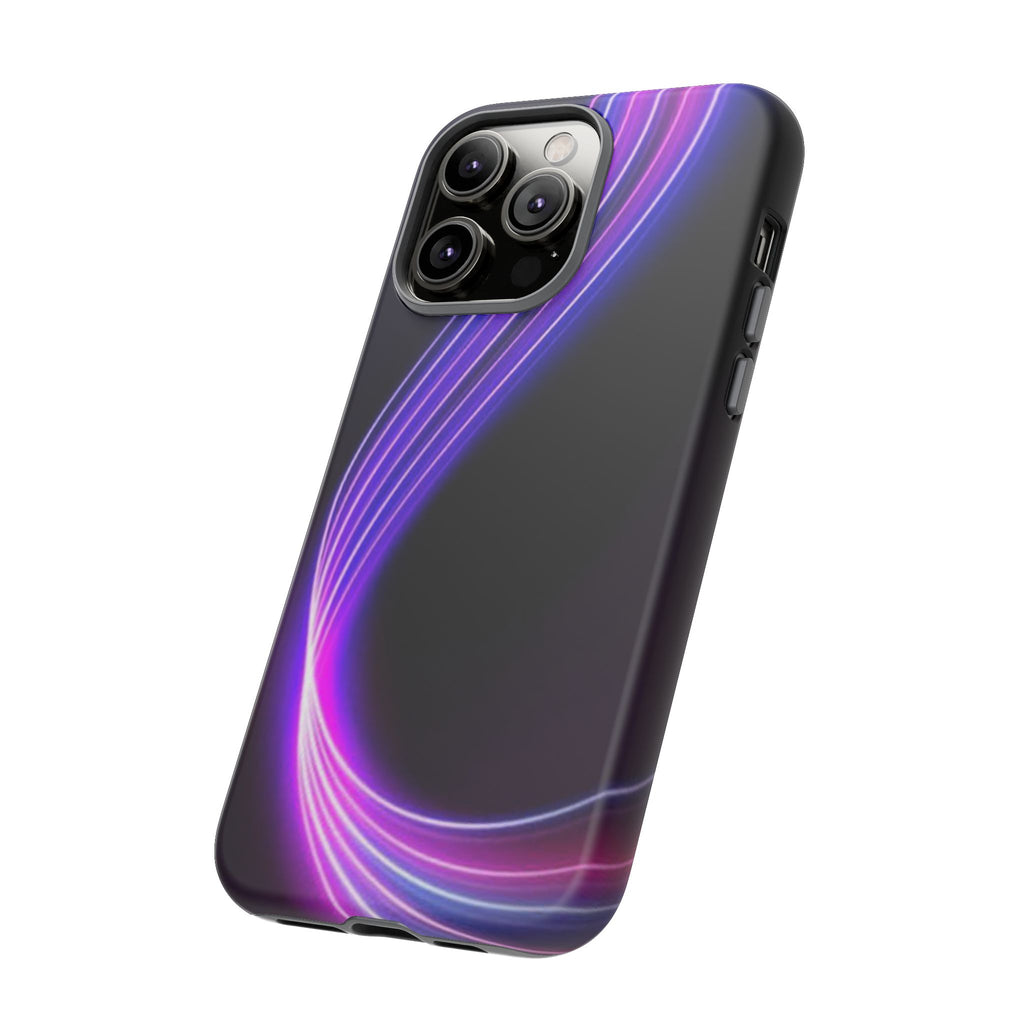 Neon Wave Tough Phone Case