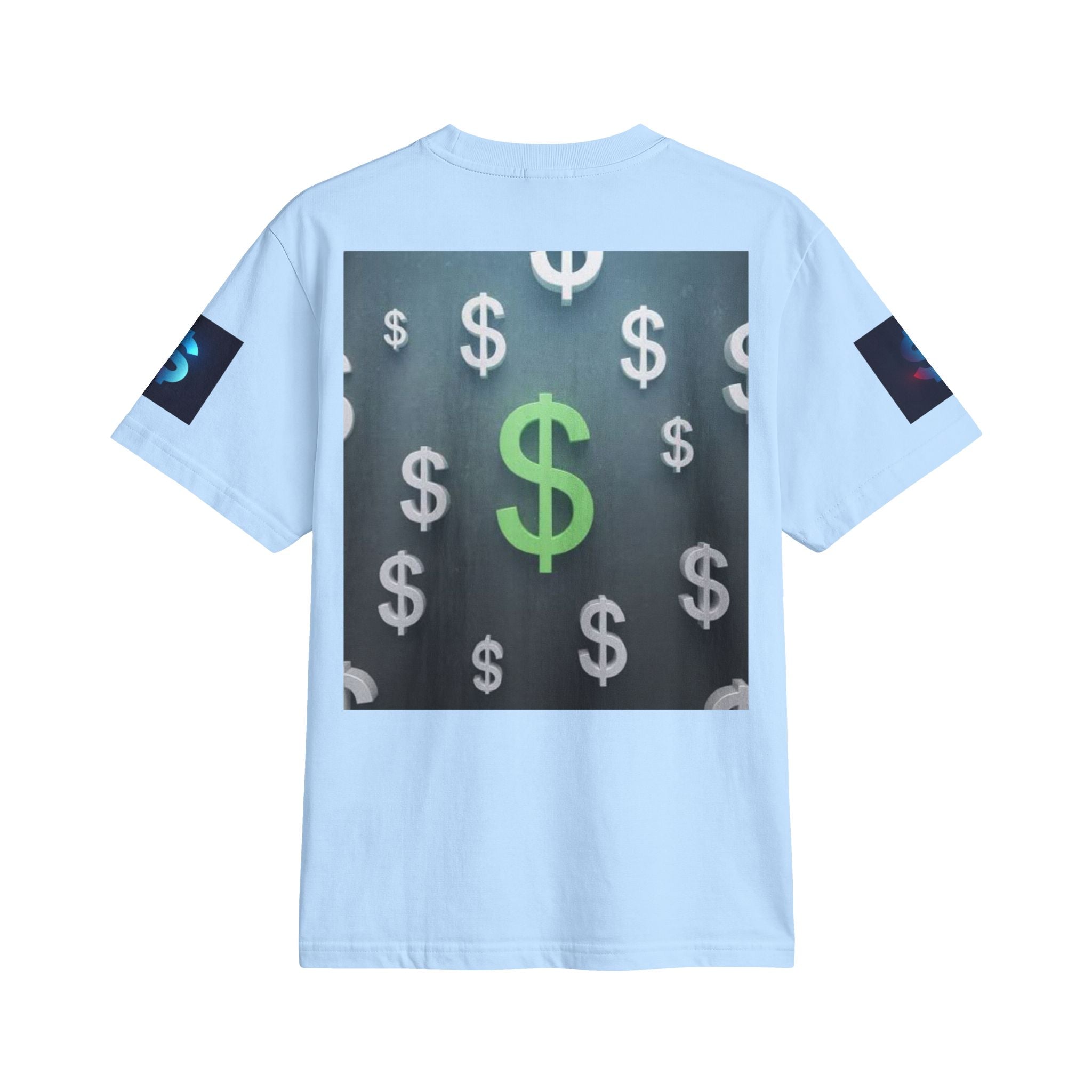 Money Symbol Graphic T-Shirt — Stock Market Candlestick Design