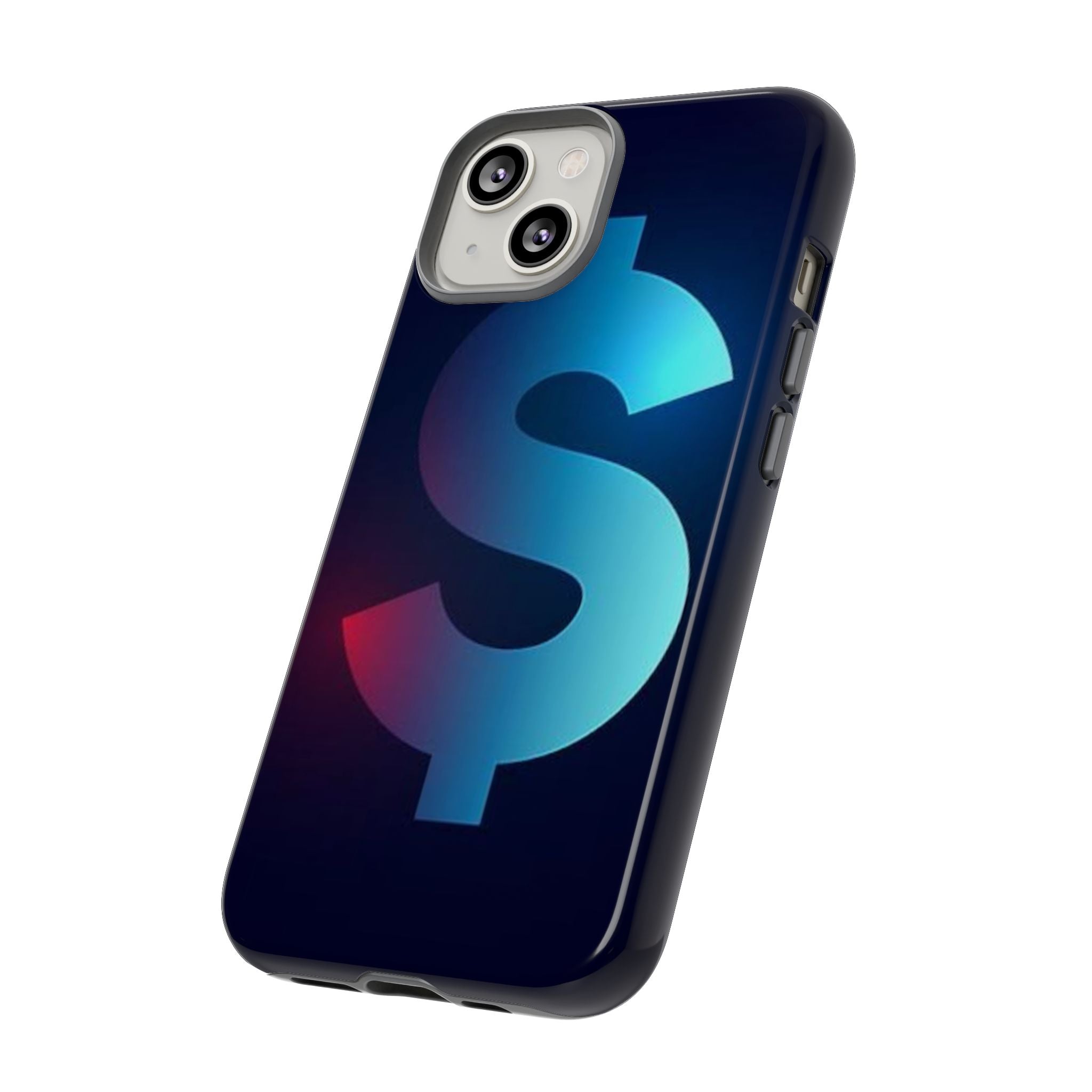 Dollar Sign Tough Phone Case — Protective Glossy Money Symbol iPhone Case