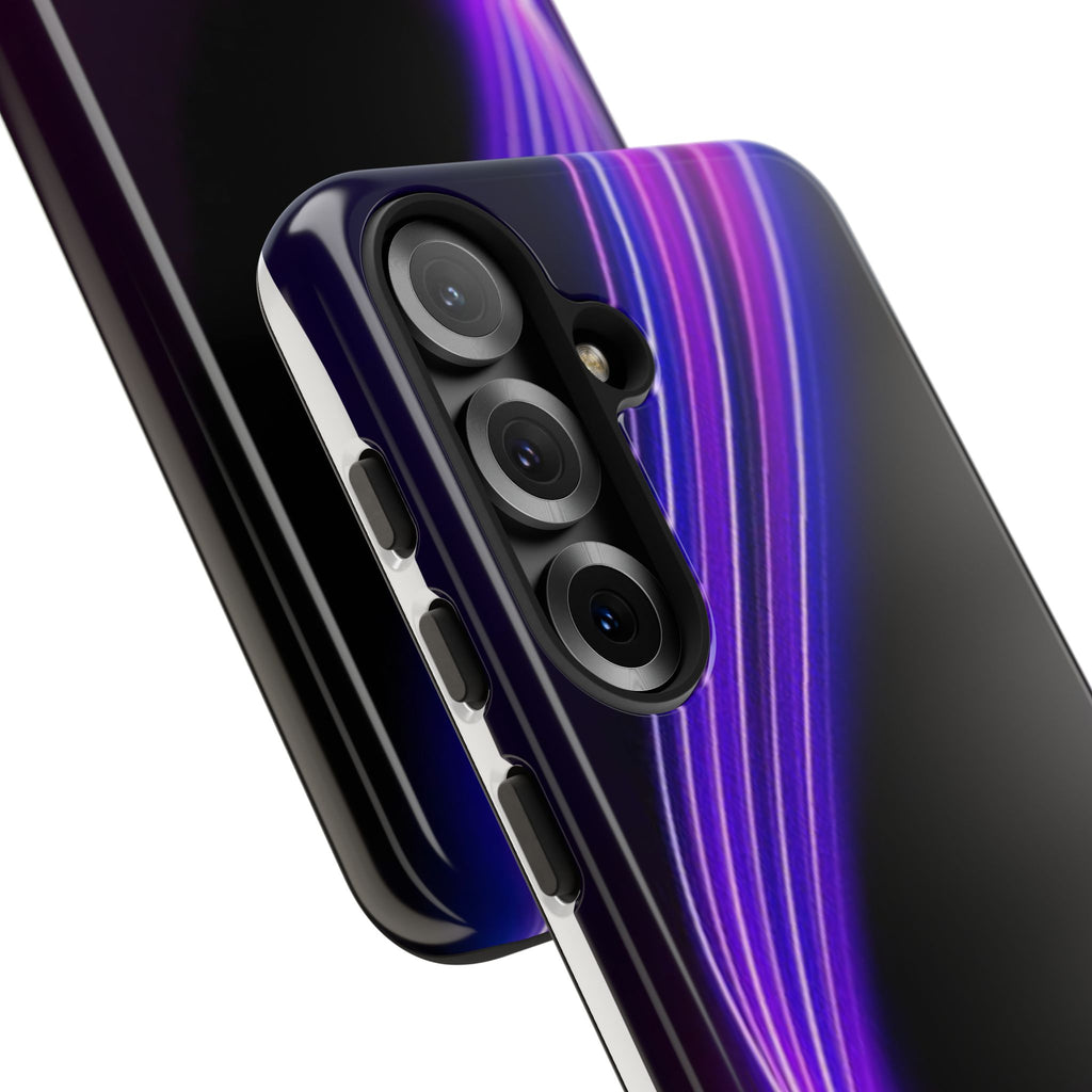 Neon Wave Tough Phone Case