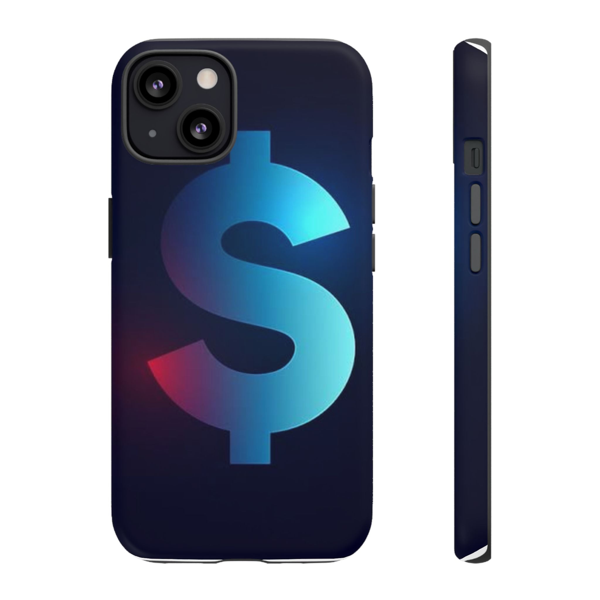 Dollar Sign Tough Phone Case — Protective Glossy Money Symbol iPhone Case