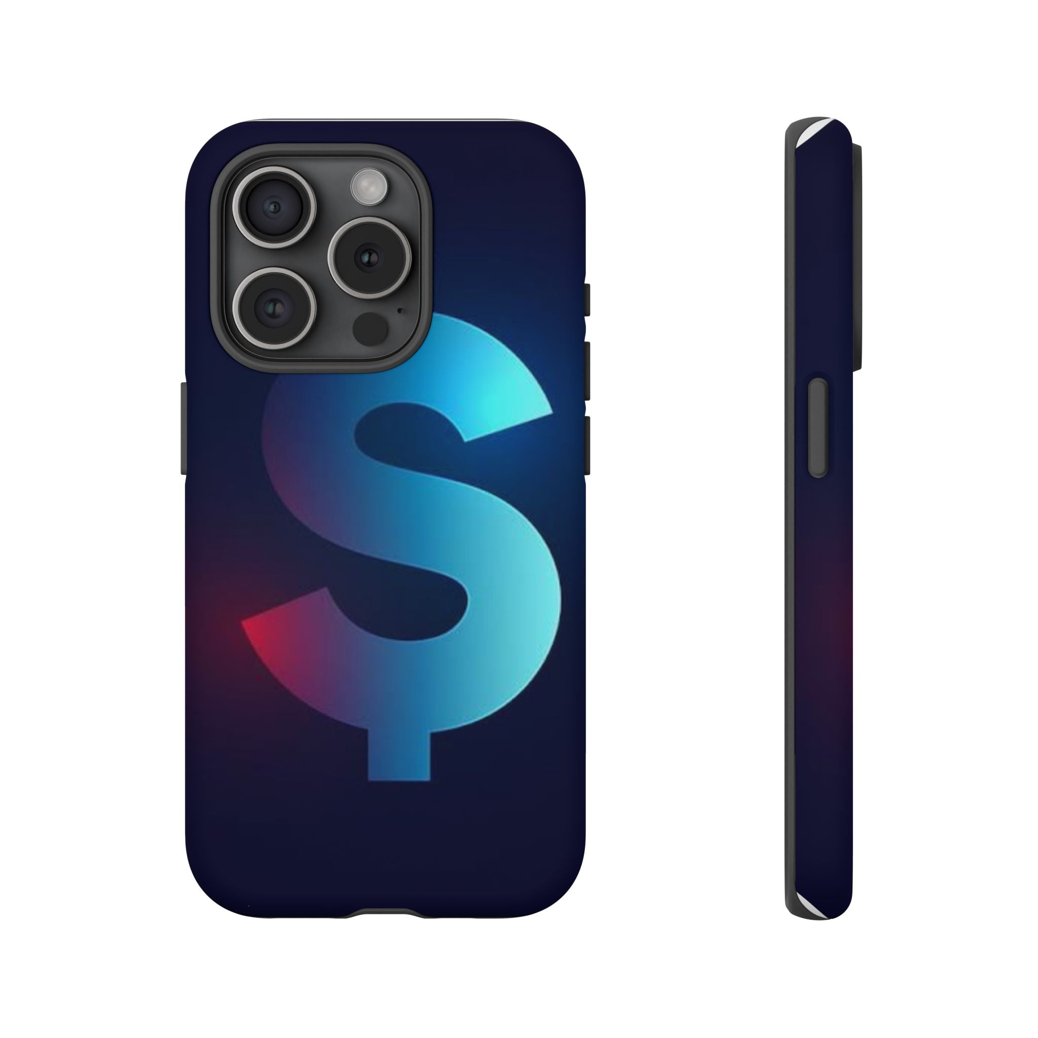 Dollar Sign Tough Phone Case — Protective Glossy Money Symbol iPhone Case