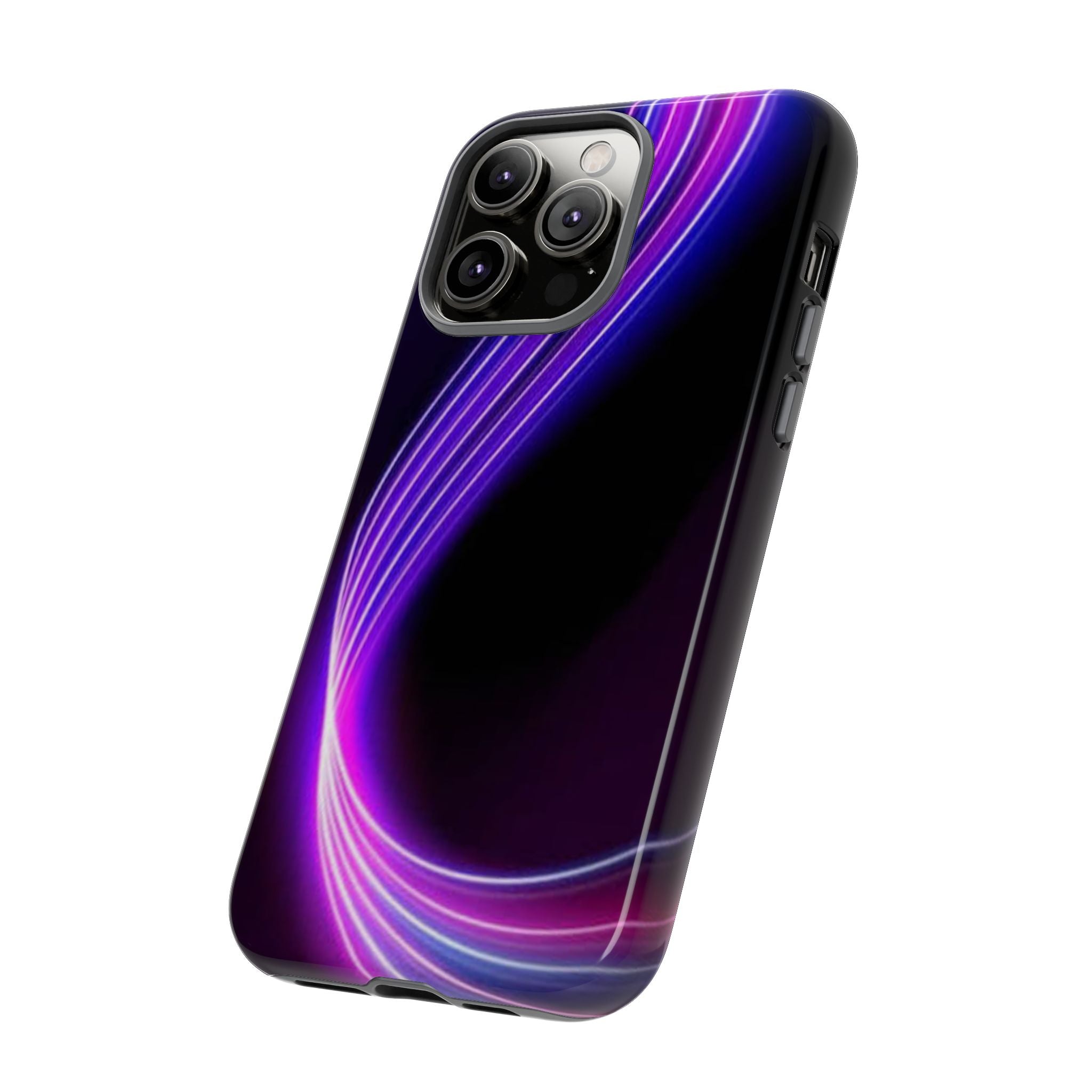 Neon Wave Tough Phone Case