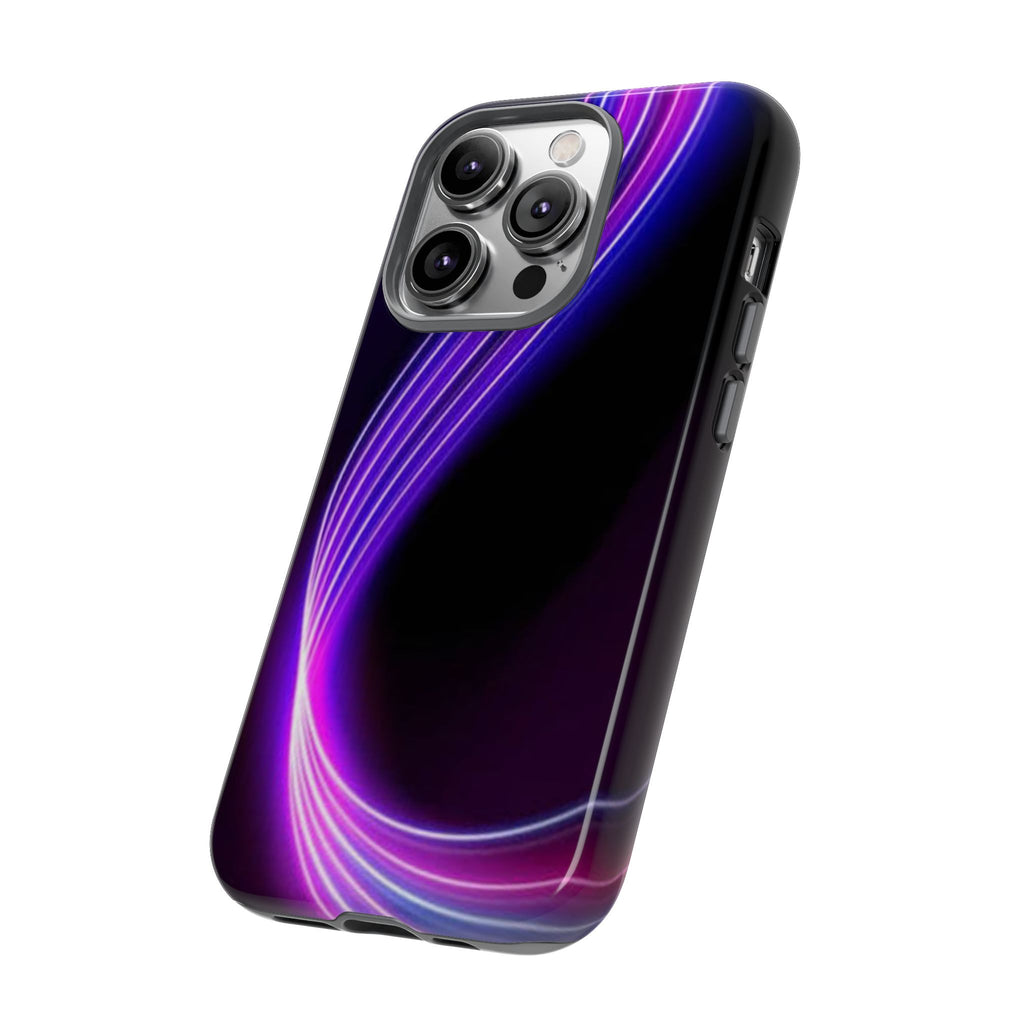 Neon Wave Tough Phone Case