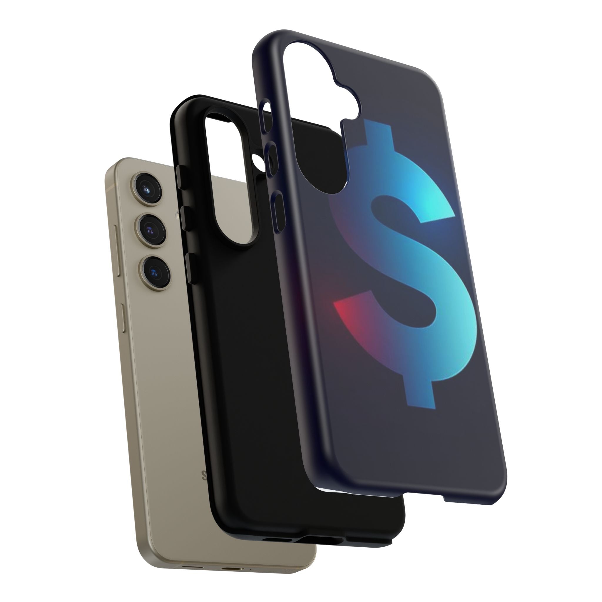 Dollar Sign Tough Phone Case — Protective Glossy Money Symbol iPhone Case
