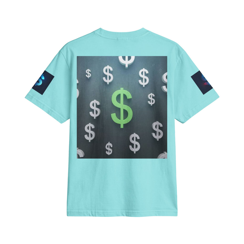 Money Symbol Graphic T-Shirt — Stock Market Candlestick Design