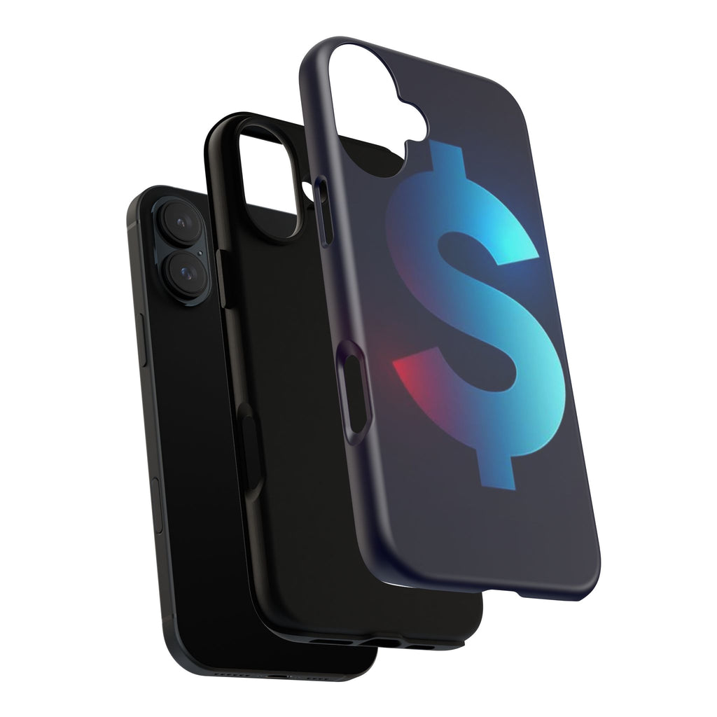Dollar Sign Tough Phone Case — Protective Glossy Money Symbol iPhone Case